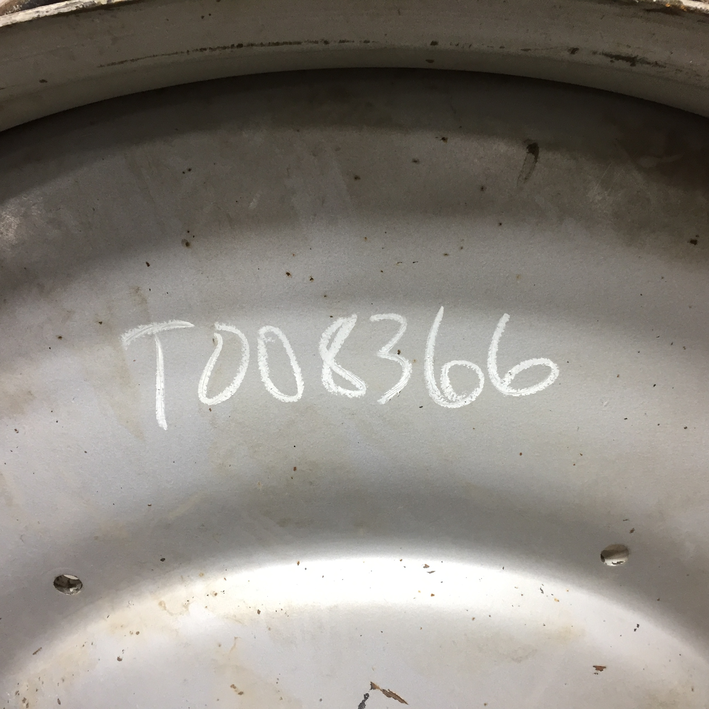 46''D x 13''W Formed Plate W/Weight Holes Wheel T008366