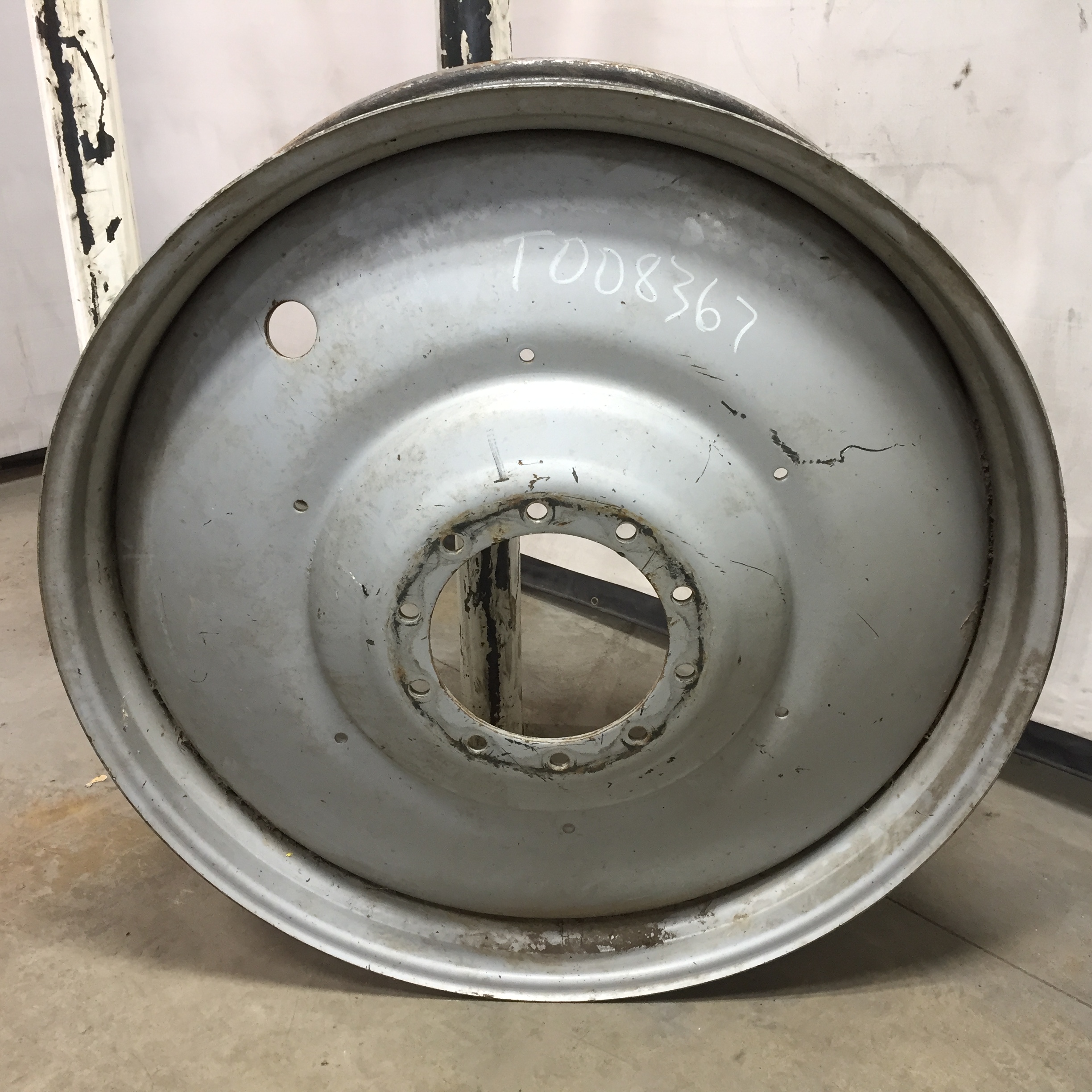 46''D x 13''W Formed Plate W/Weight Holes Wheel T008367