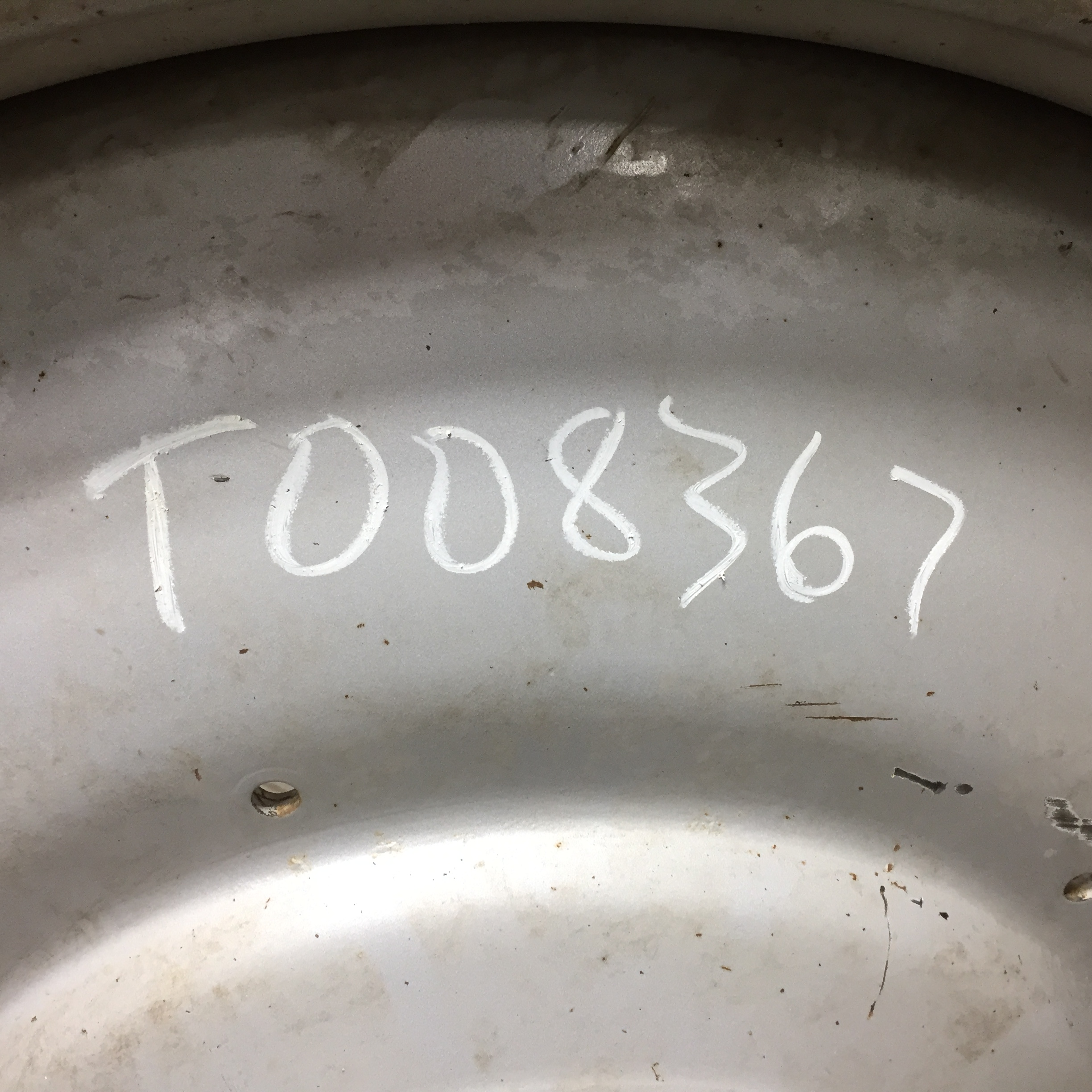 46''D x 13''W Formed Plate W/Weight Holes Wheel T008367