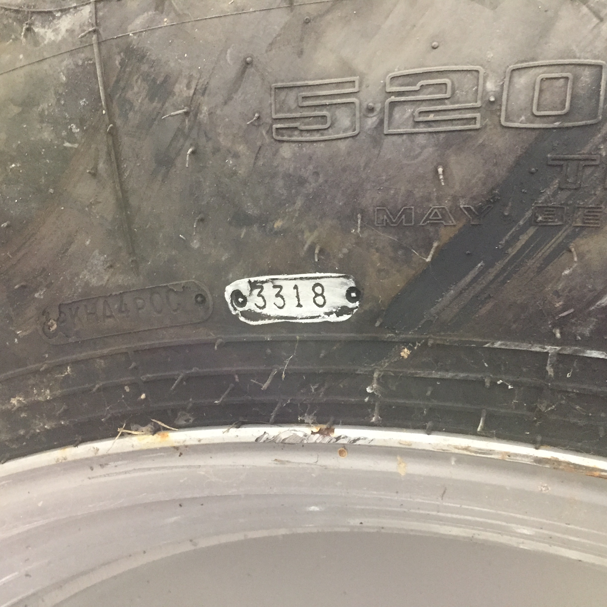 520/85R46 Goodyear Farm Special Sure Grip Radial TD8 R-2 Tire RT008369