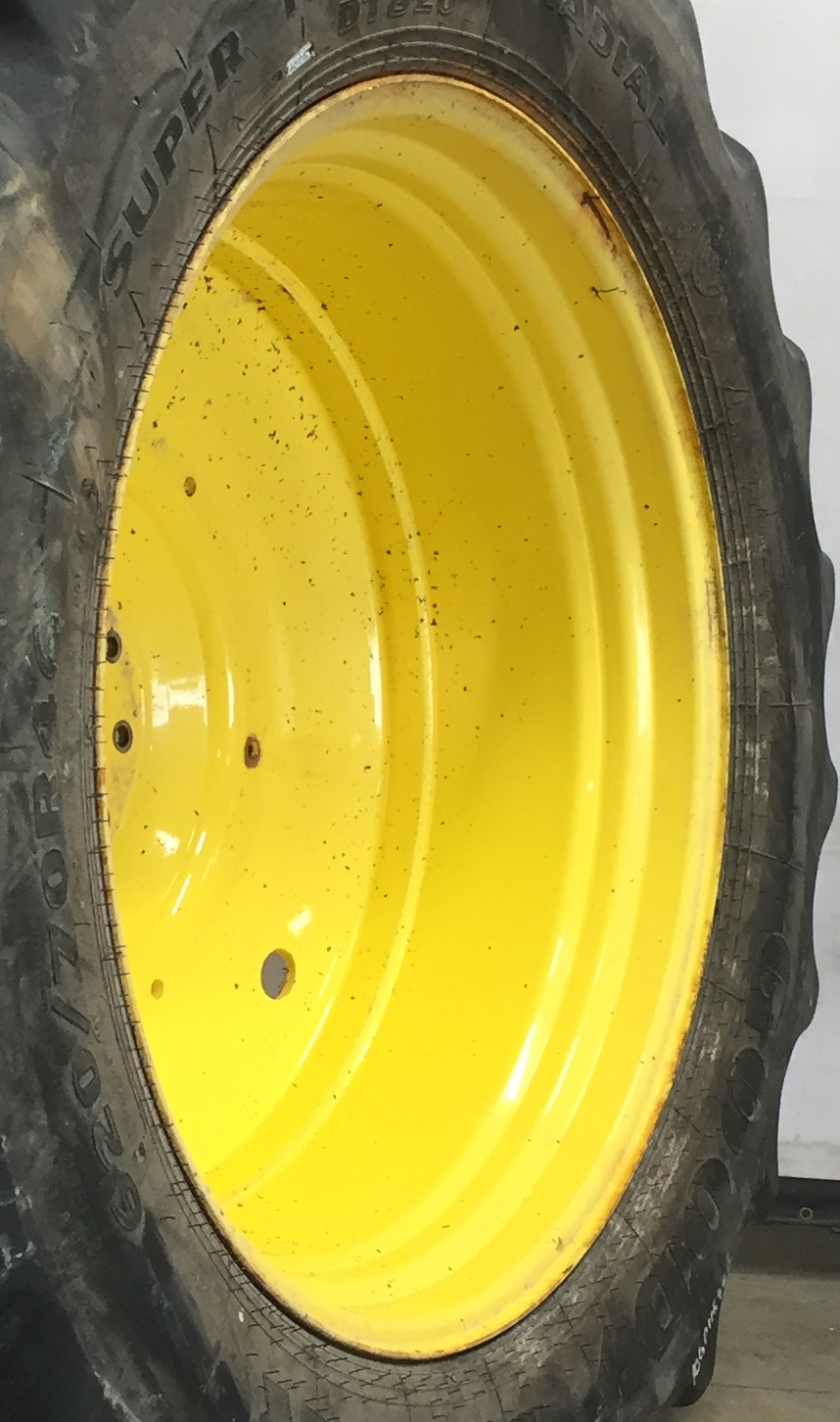 46''D x 20''W Formed Plate W/Weight Holes Wheel WT008394