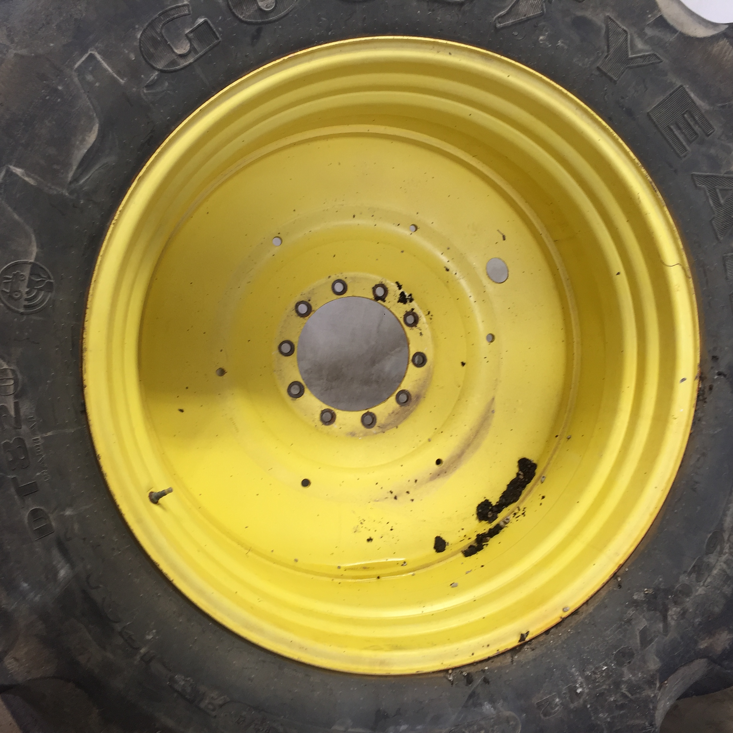 42''D x 20''W Formed Plate W/Weight Holes Wheel WT008407