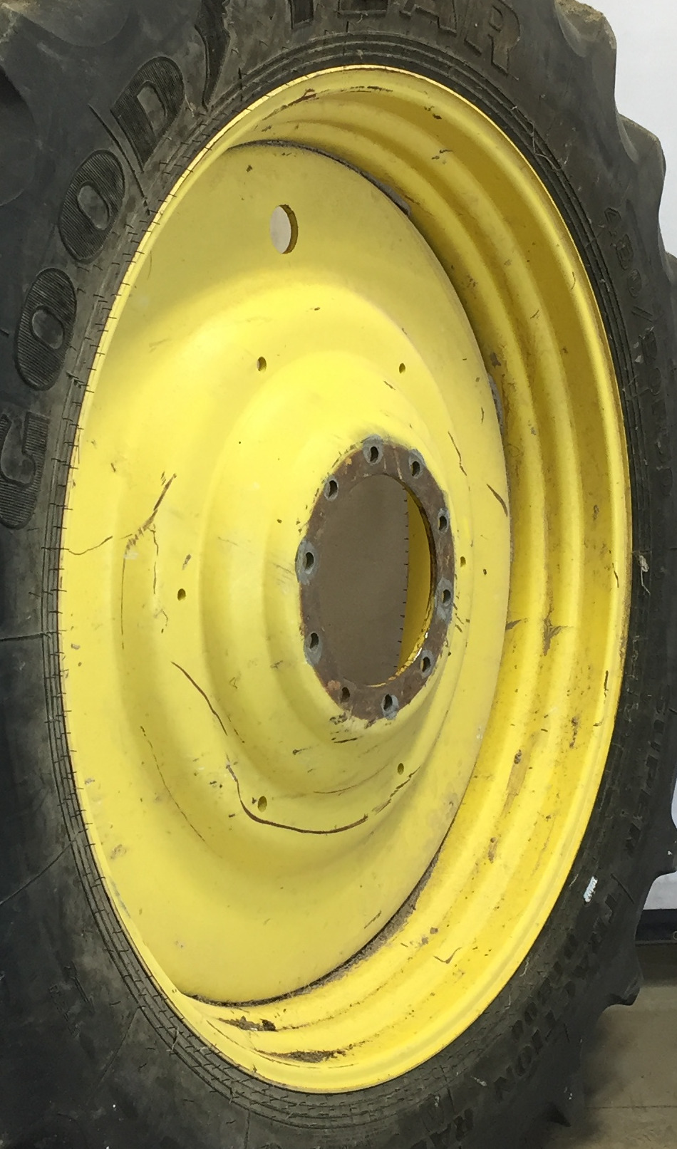 50''D x 15''W Formed Plate W/Weight Holes Wheel WT008487