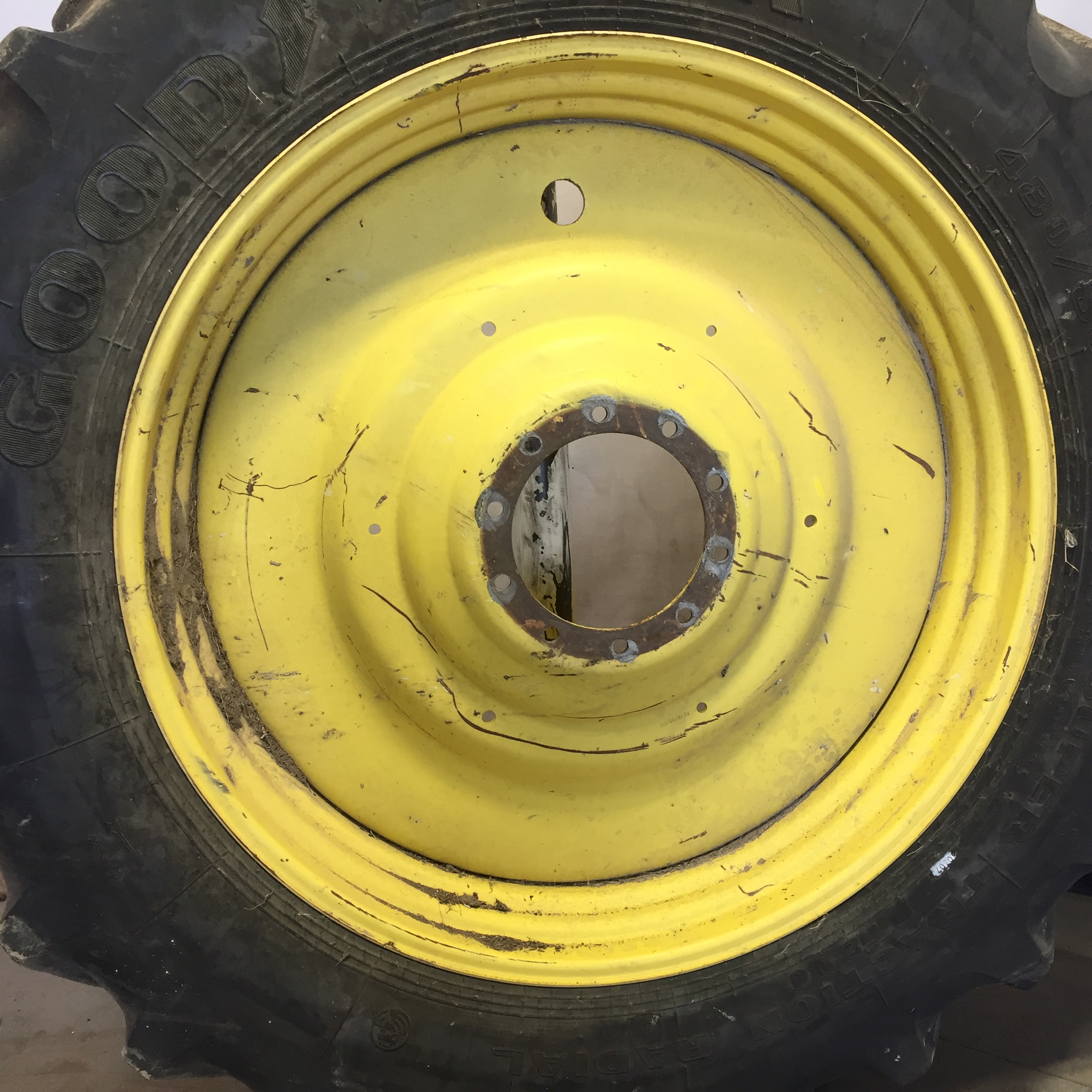 50''D x 15''W Formed Plate W/Weight Holes Wheel WT008487