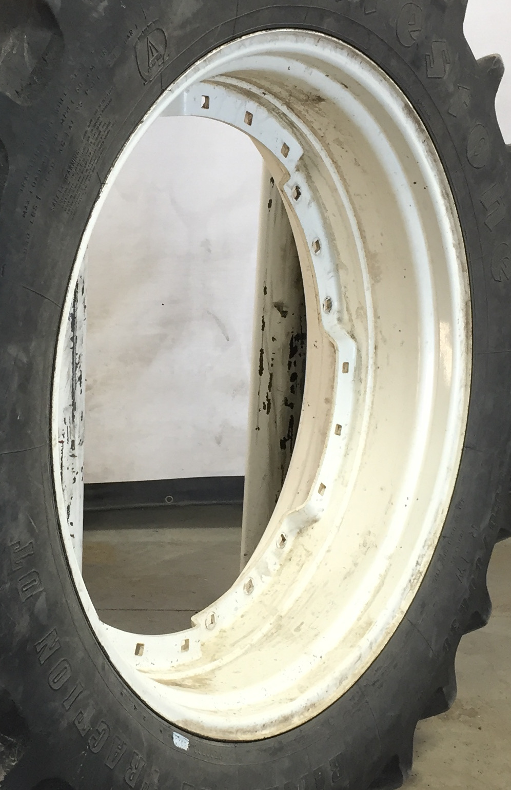 38''D x 12''W Waffle Wheel (Groups of 3 bolts) Wheel WT008490