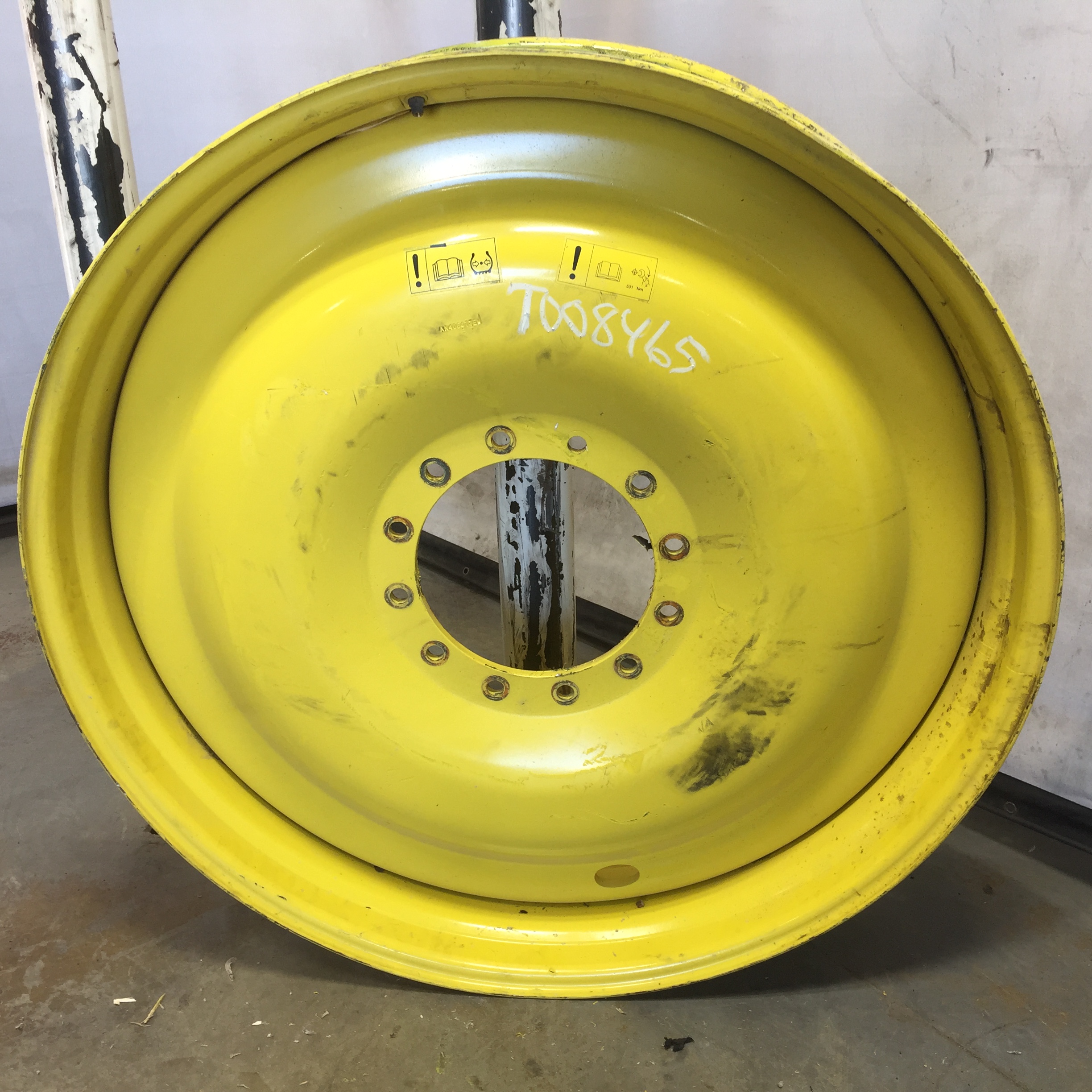 46''D x 10''W Bubble Disc Wheel T007465A