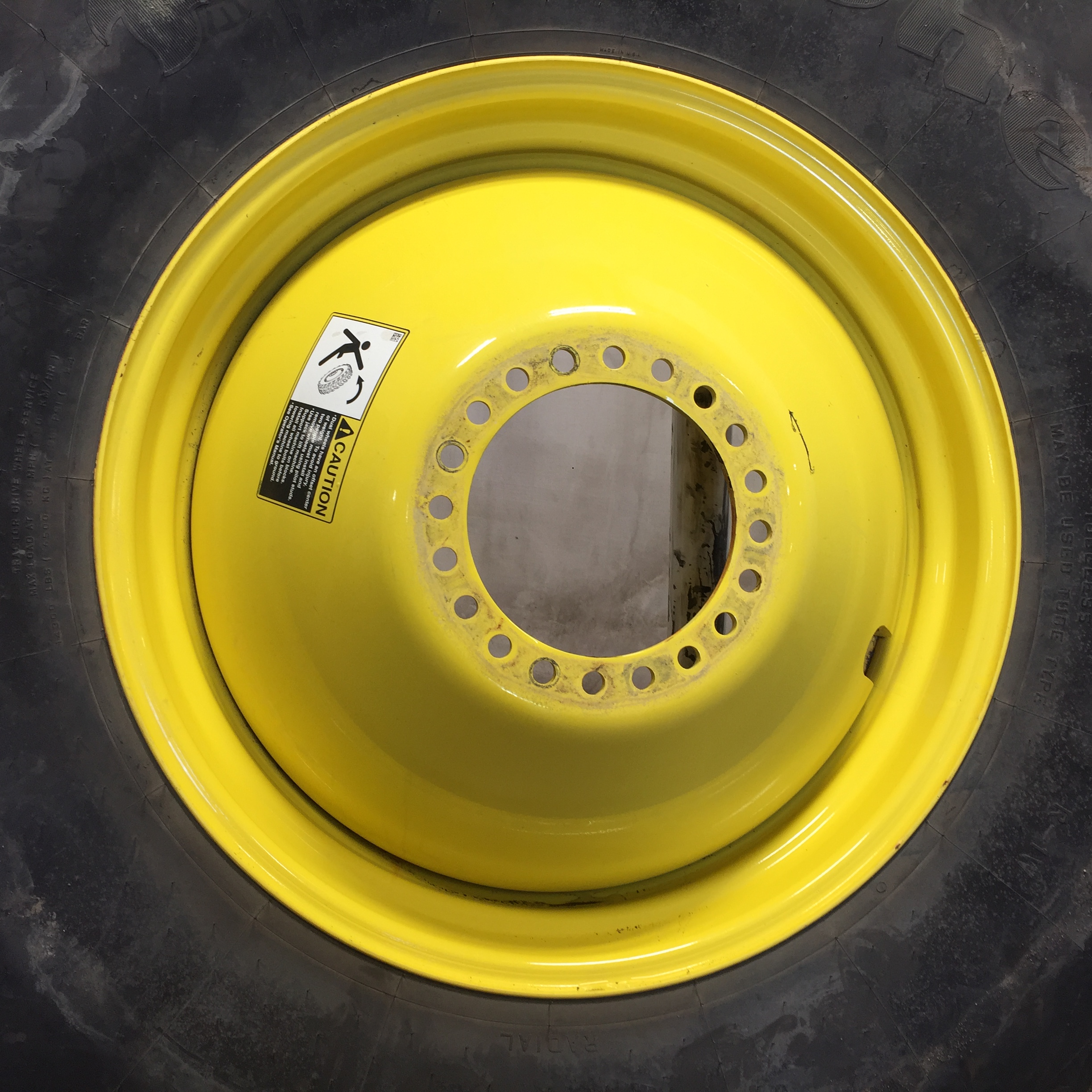 38''D x 23''W Dolly Dual Hi-Tensile Steel Wheel WT008433