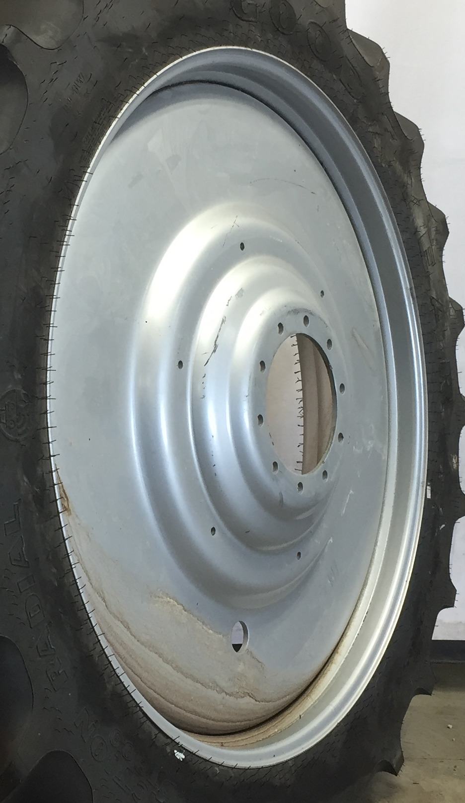 54''D x 12''W Formed Plate W/Weight Holes Wheel WT008449