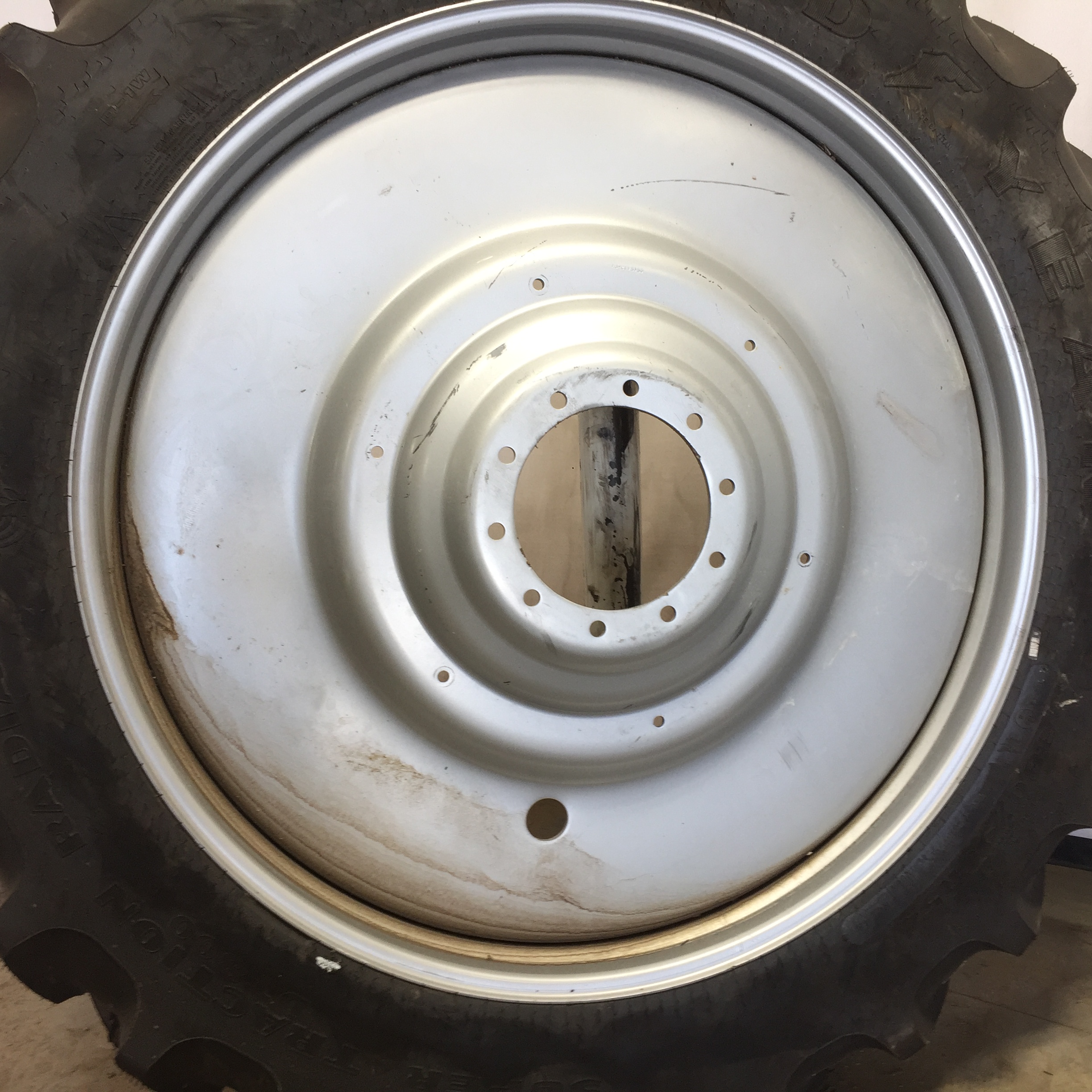 54''D x 12''W Formed Plate W/Weight Holes Wheel WT008449