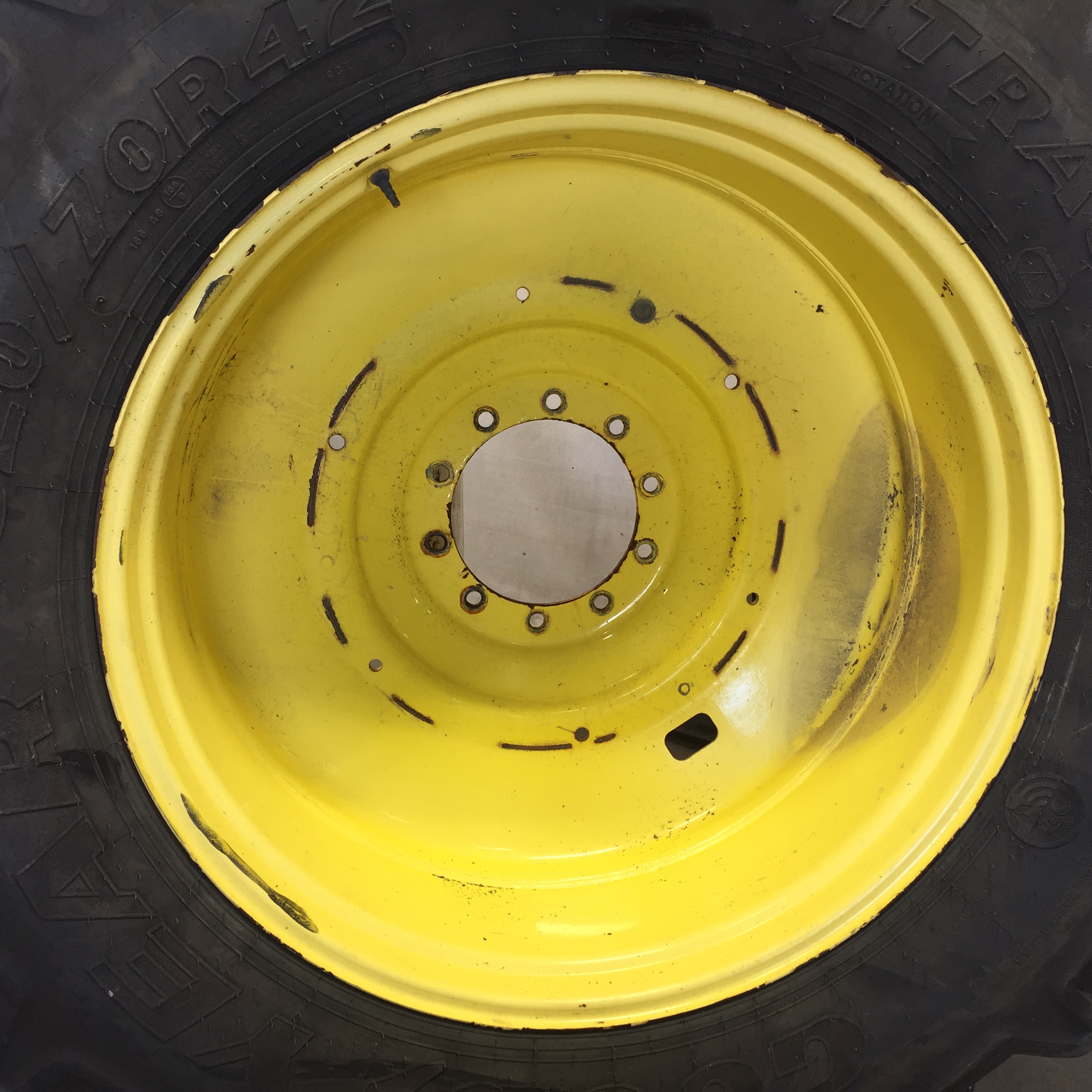 42''D x 18''W Formed Plate W/Weight Holes Wheel WT008497