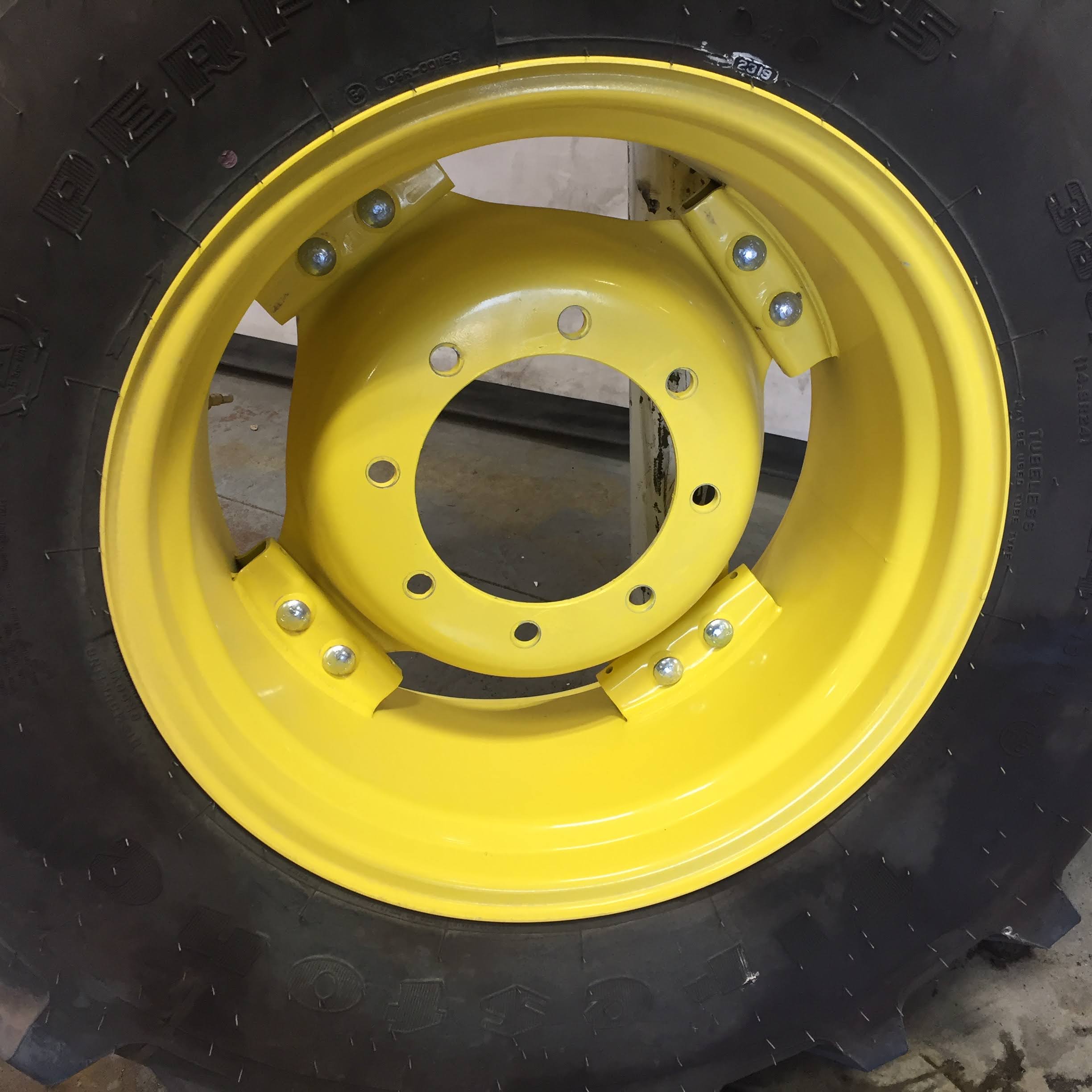 24''D x 12''W Rim with Clamp/U-Clamp (groups of 2 bolts) Wheel WT008521RIM