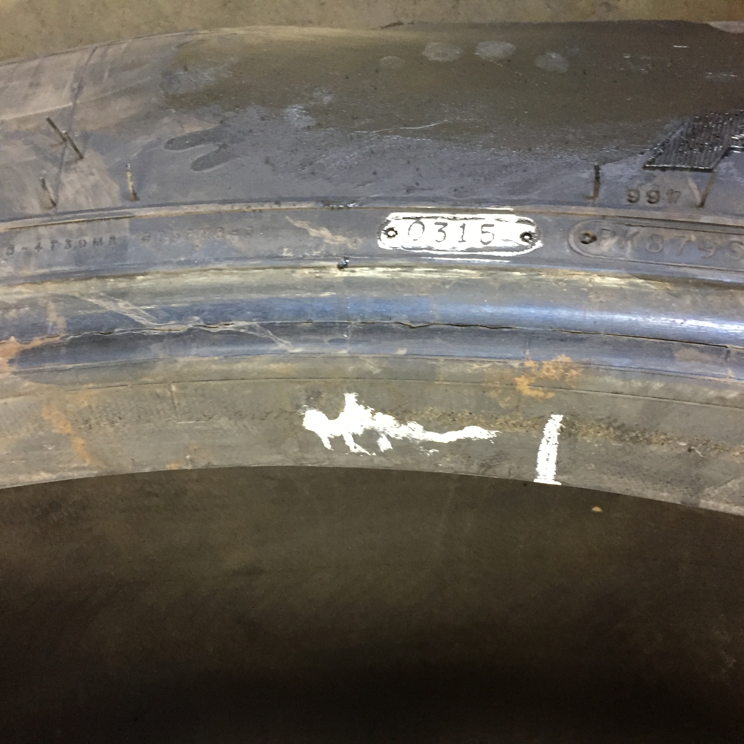 800/55R46 Goodyear Farm DT830 Optitrac R-1W Tire 008064