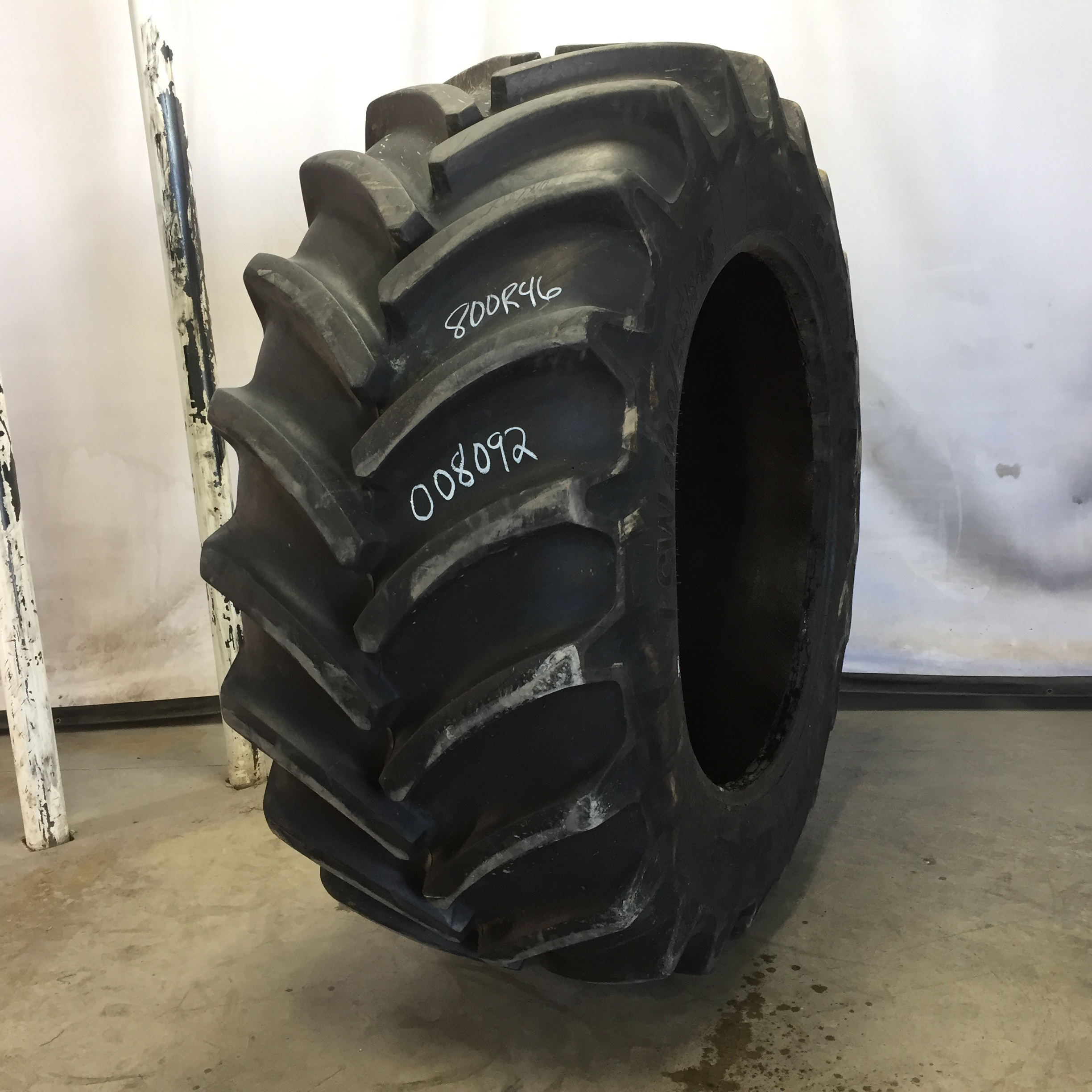 800/55R46 Goodyear Farm DT830 Optitrac R-1W Tire 008092