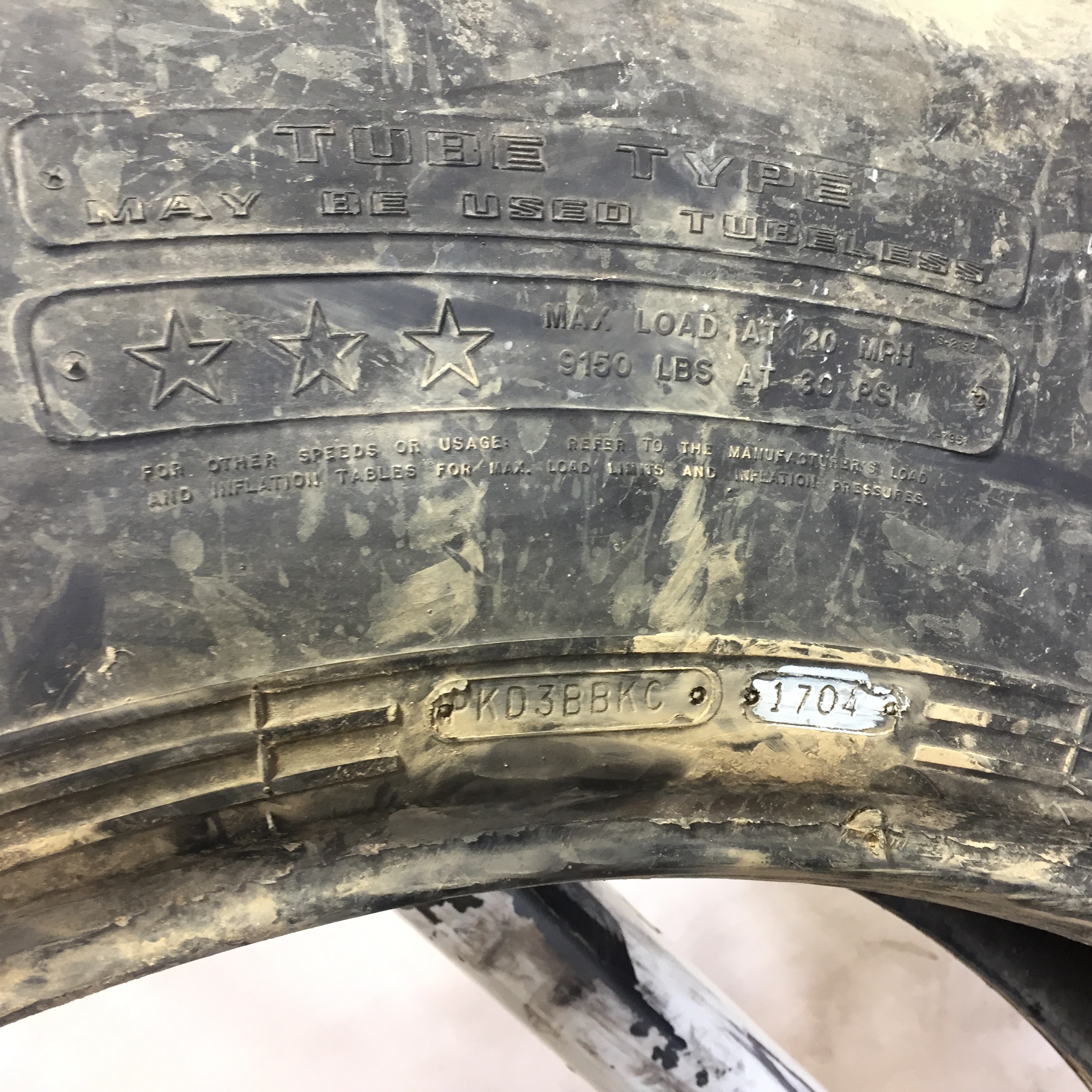 18.4/R46 Coop A-R R-1 Tire 008131