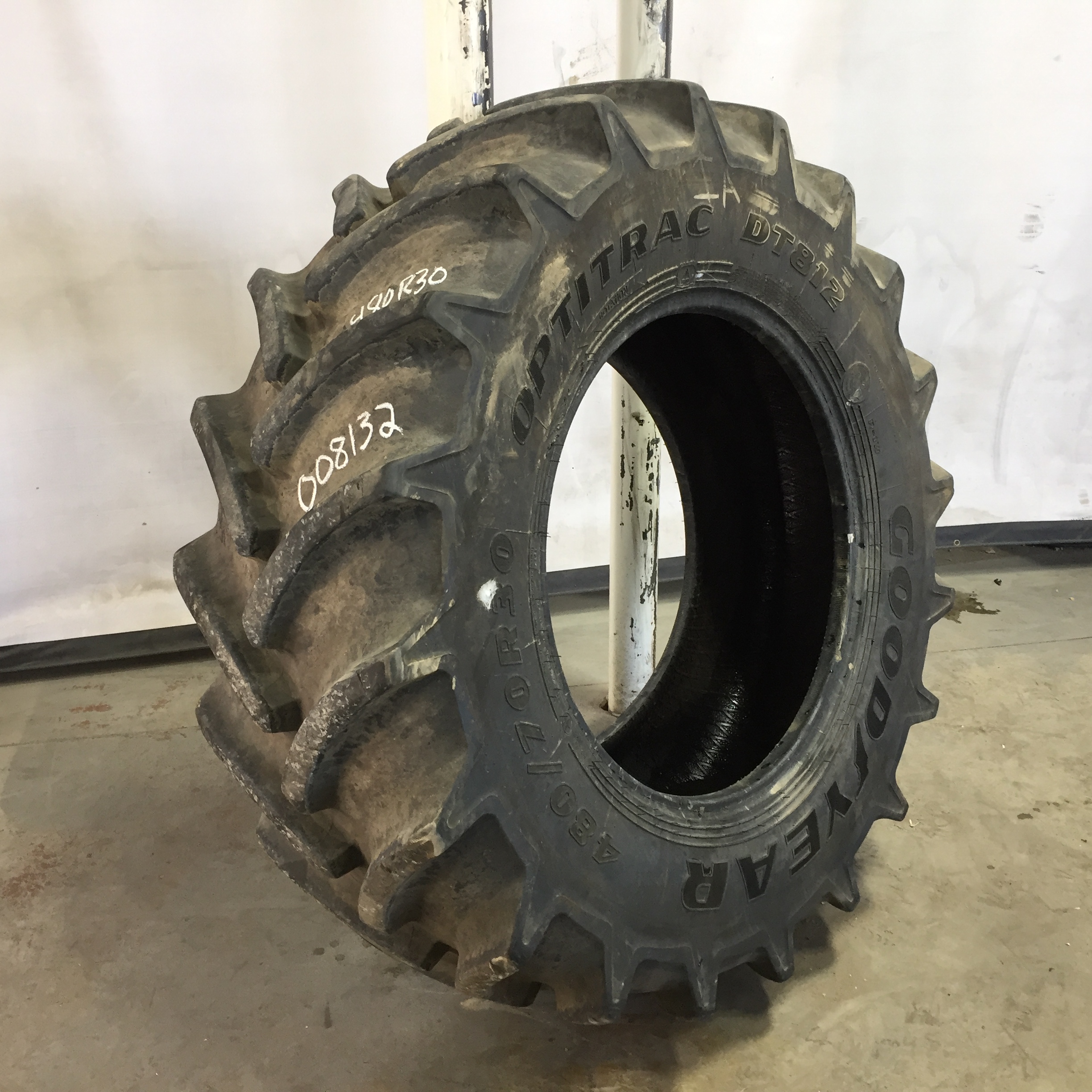 480/70R30 Goodyear Farm Optitrac R-1W Tire 008132