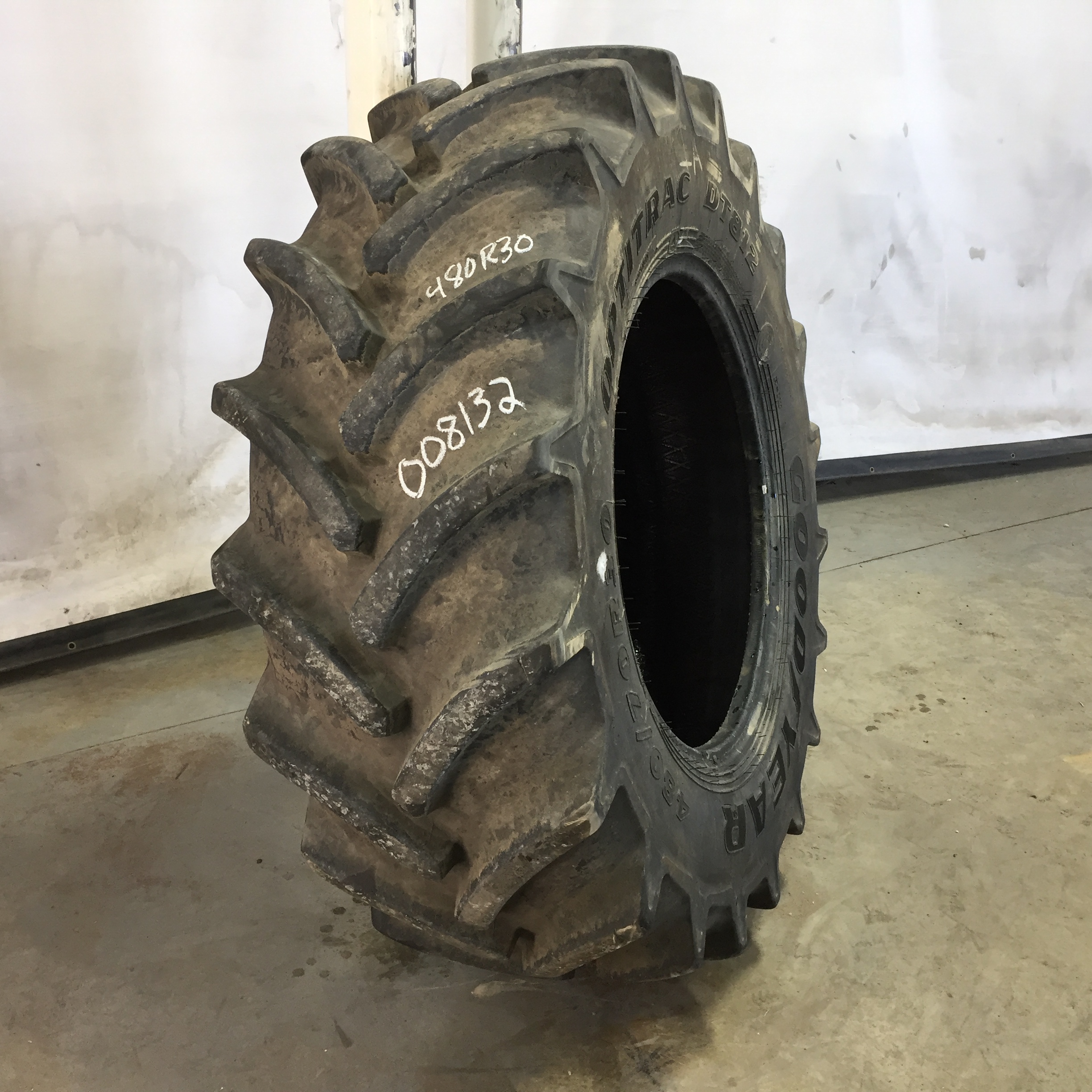 480/70R30 Goodyear Farm Optitrac R-1W Tire 008132