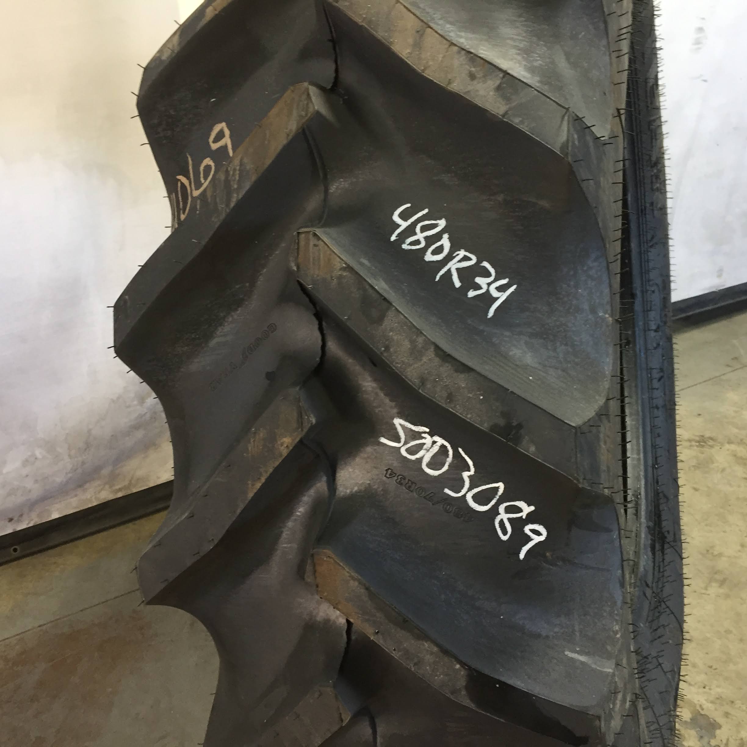 480/70R34 Goodyear Farm DT810 Super Traction R-1W Tire S003089