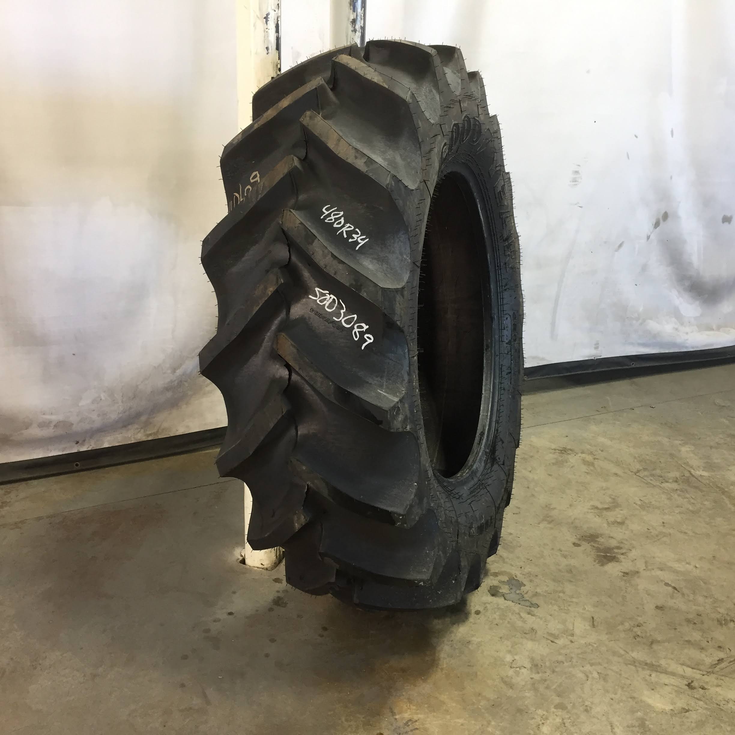 480/70R34 Goodyear Farm DT810 Super Traction R-1W Tire S003089