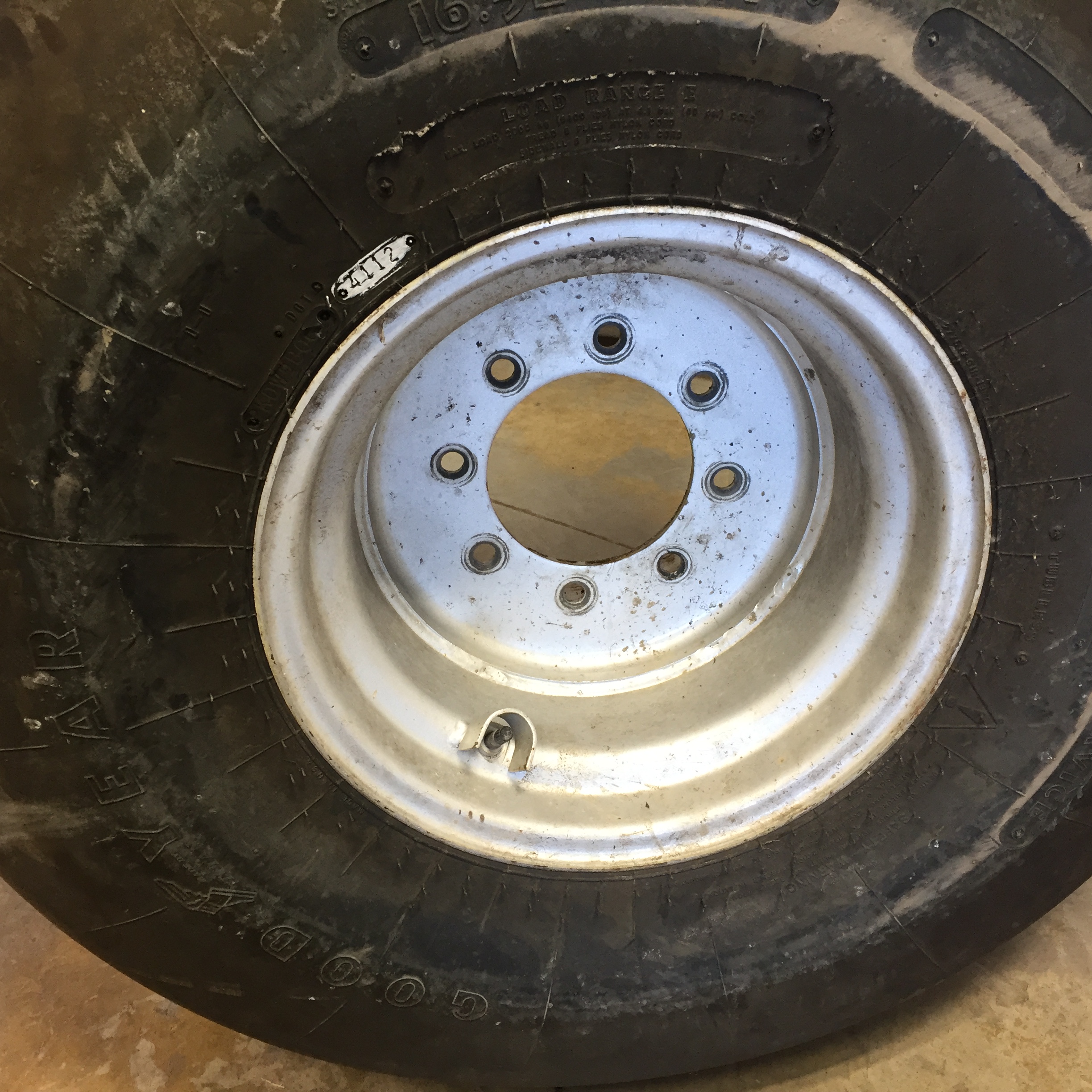 16.1''D x 14''W Implement Wheel WT008595