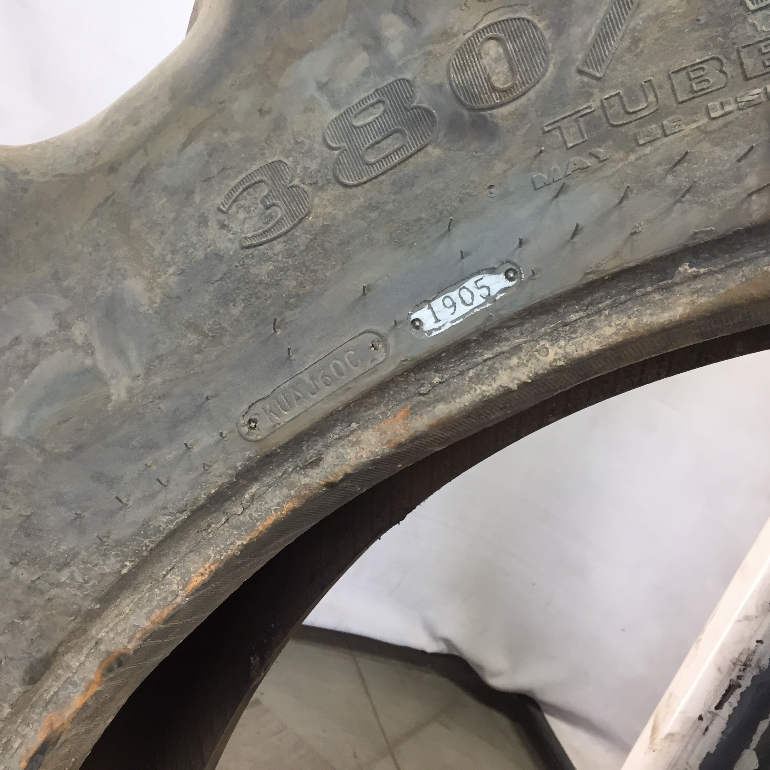 380/90R50 Goodyear Farm DT800 Optitrac R-1W Tire S003178