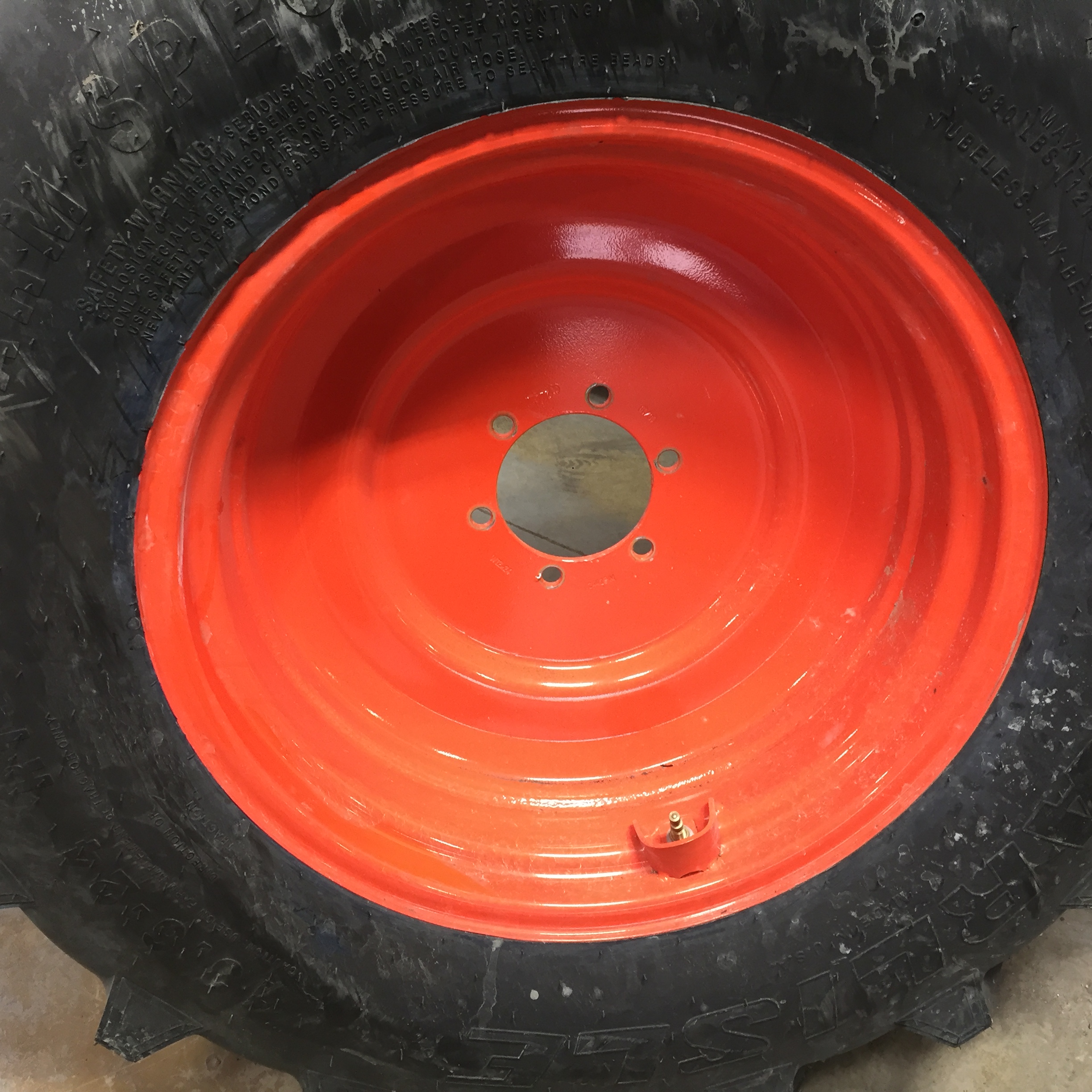 24''D x 12''W Formed Plate Wheel WT008637