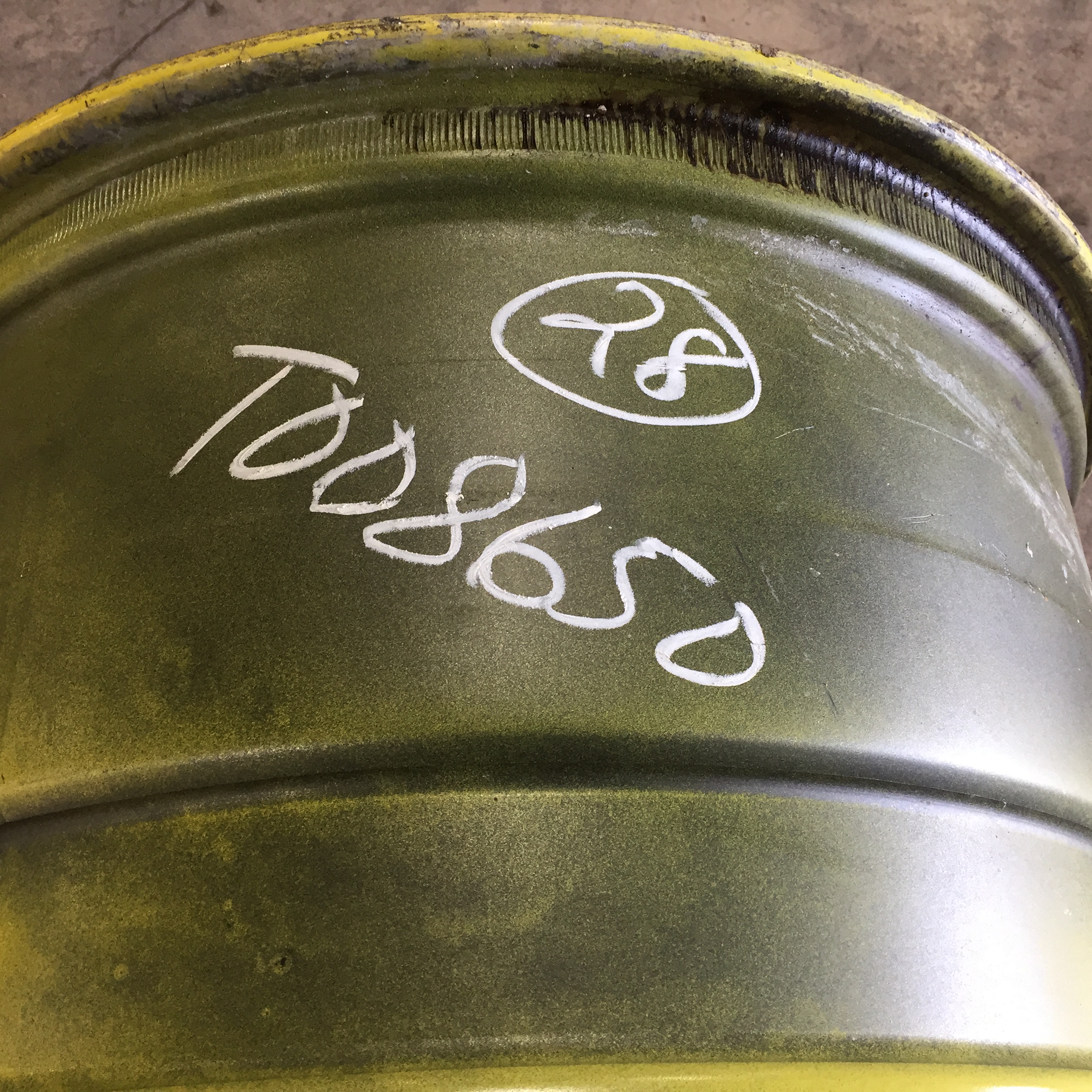 28''D x 18''W Formed Plate Wheel T008650