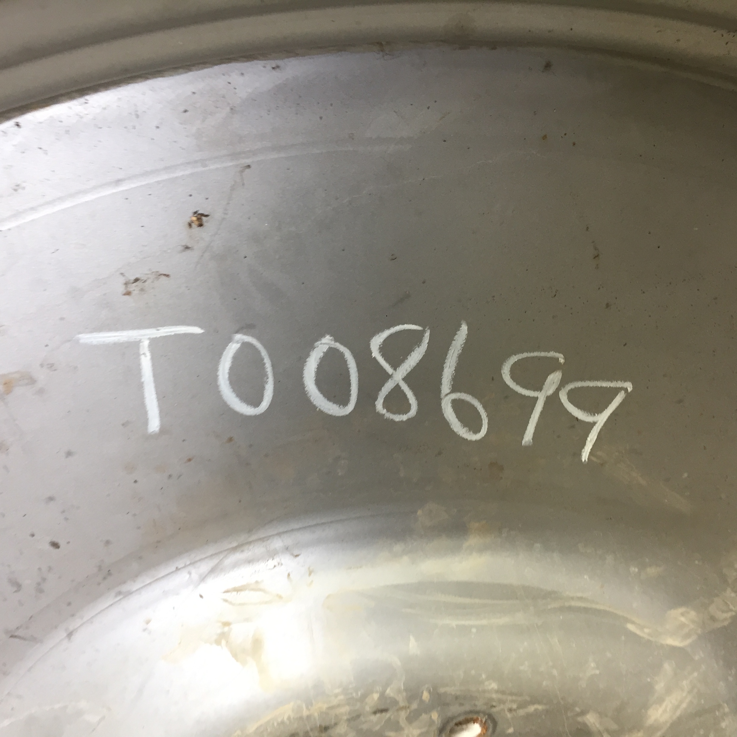 50''D x 12''W Formed Plate Wheel WT008364