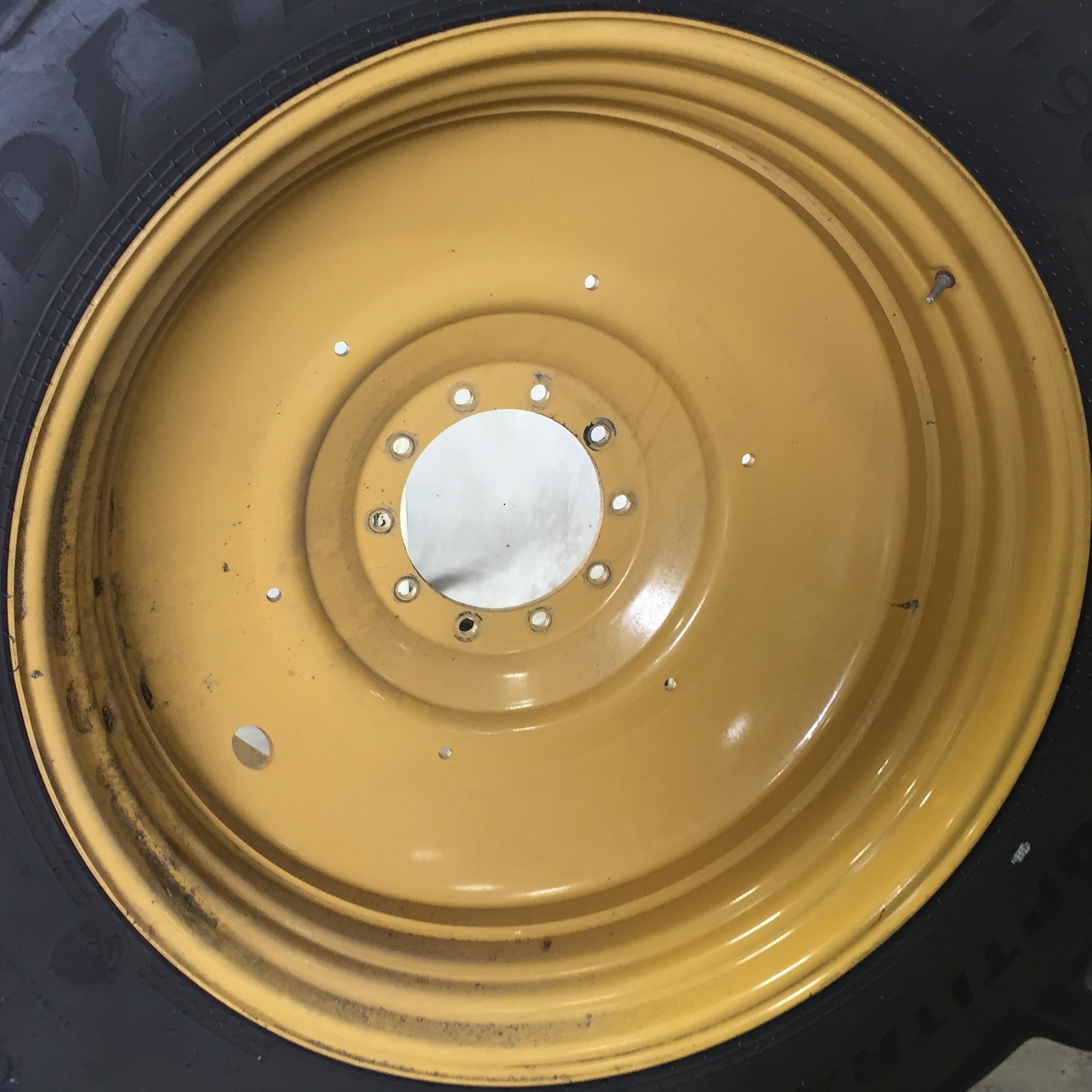 46''D x 30''W Formed Plate W/Weight Holes Wheel WT008706