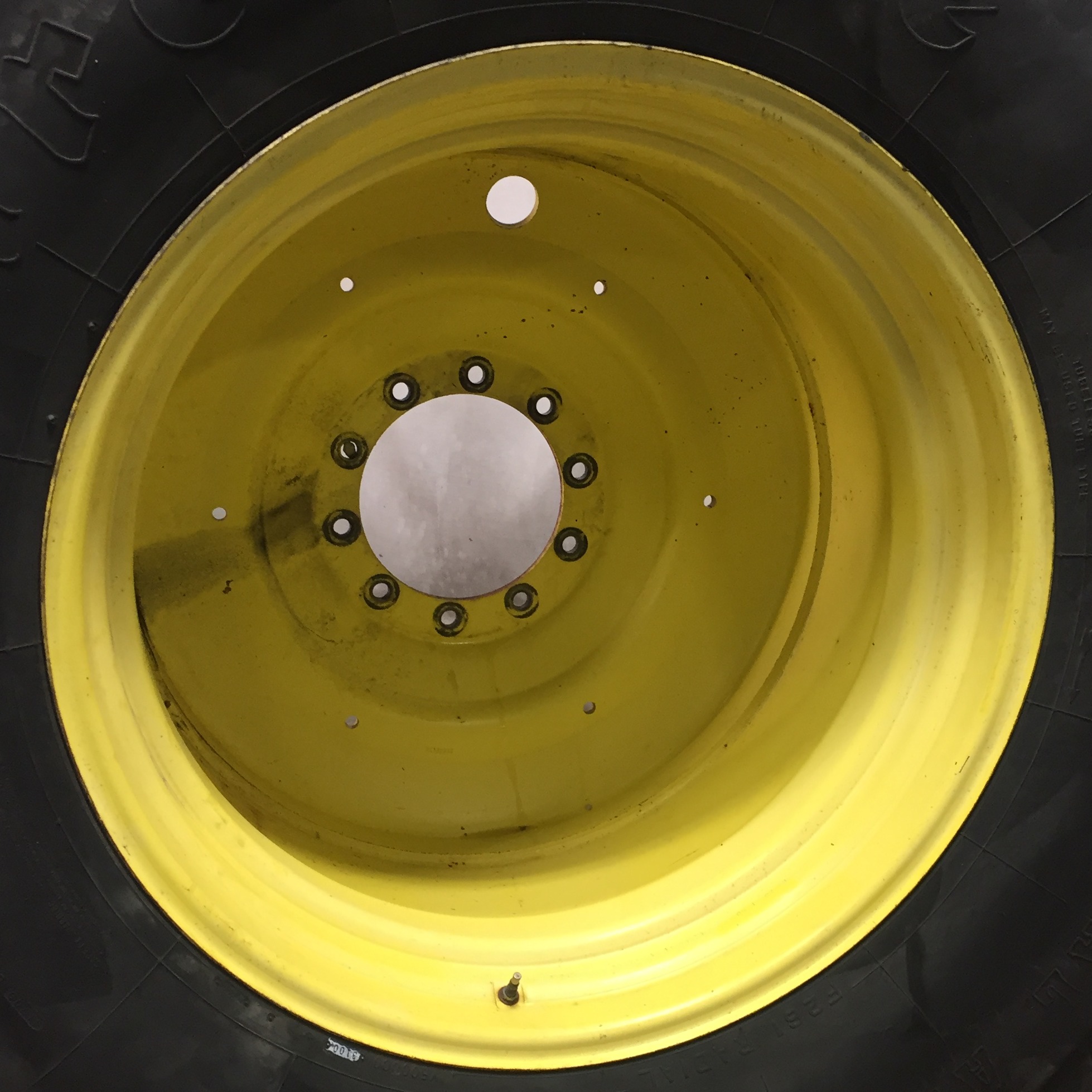 38''D x 23''W Formed Plate W/Weight Holes Wheel WT008716