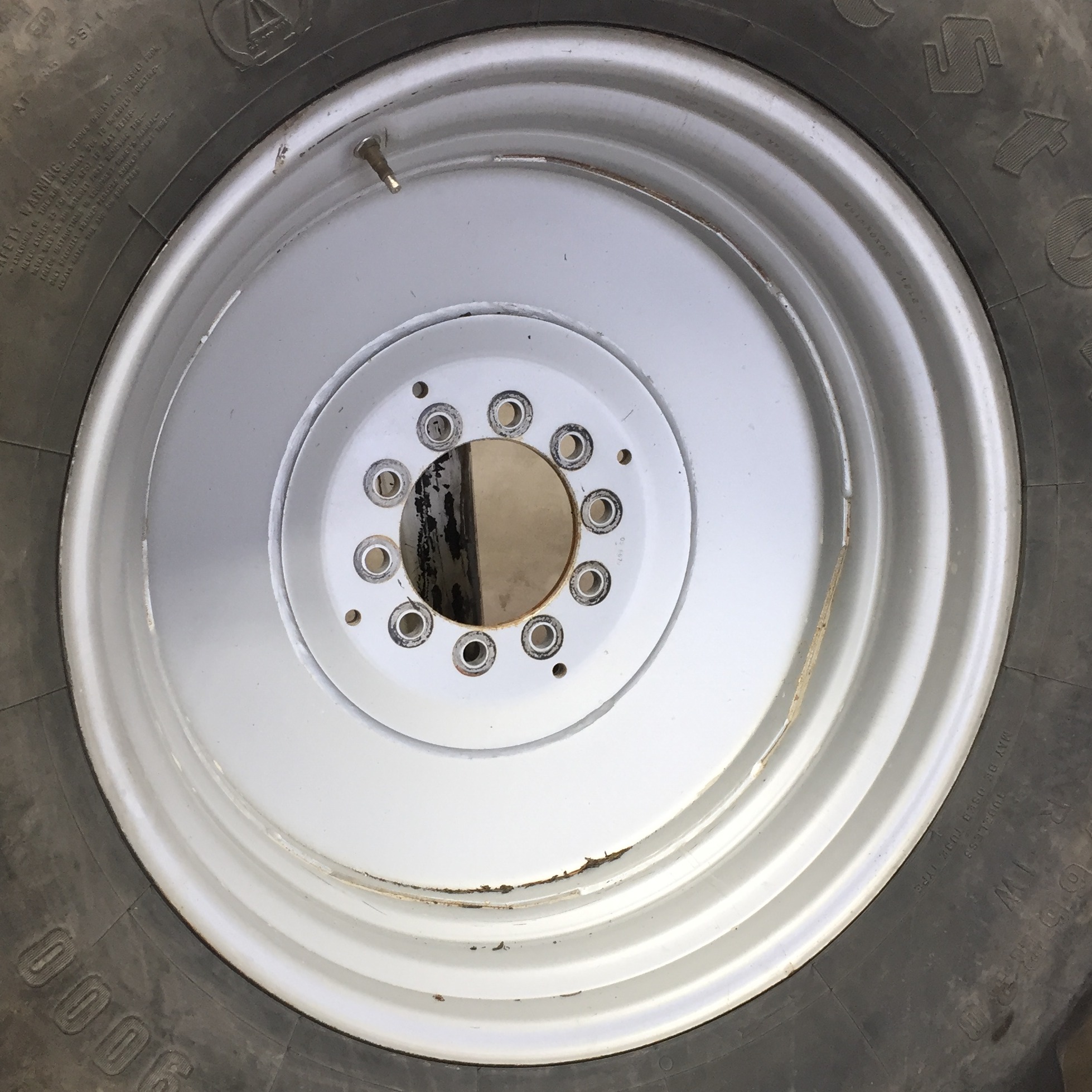 30''D x 15''W Formed Plate Wheel WT008735