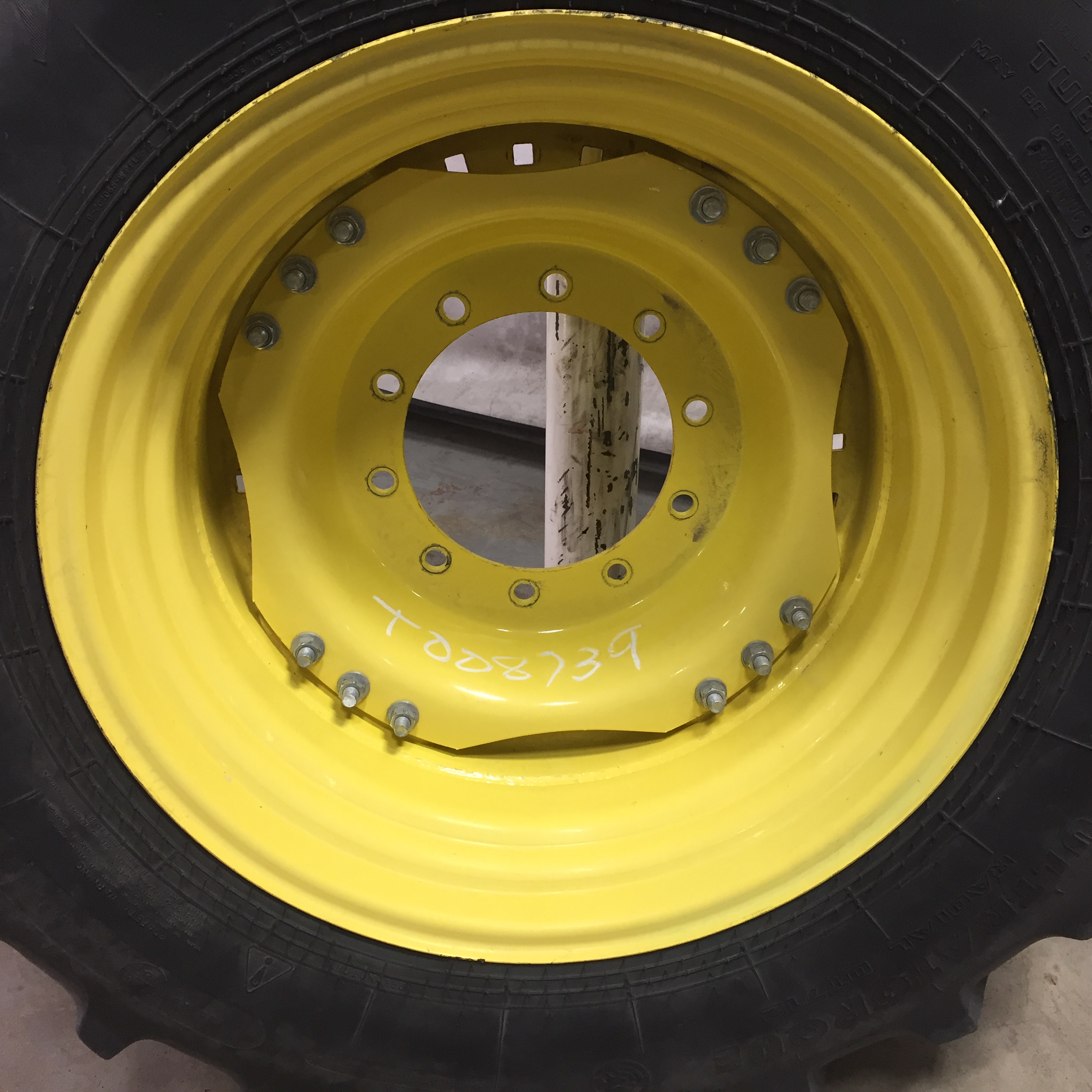 30''D x 13''W Waffle Wheel (Groups of 3 bolts) Wheel T008739RIM