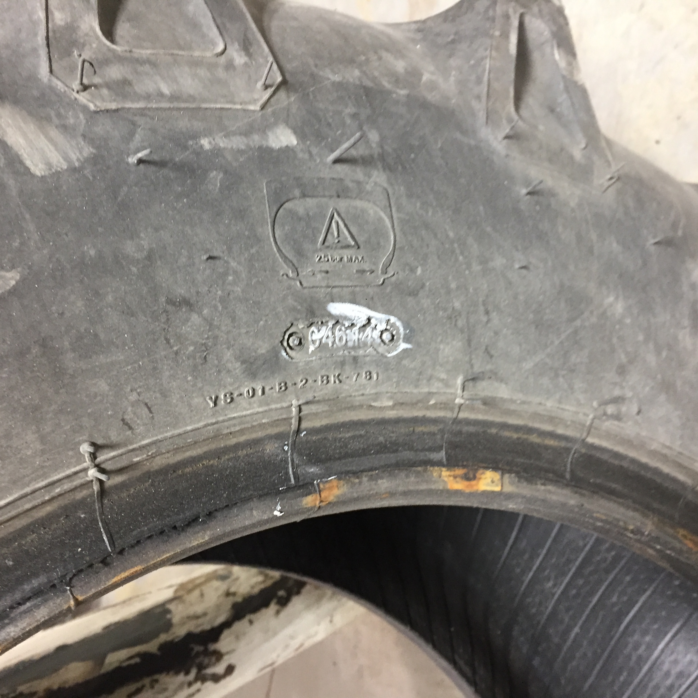 13.6/-24 BKT Tires TR 135 Drive R-1 Tire T008740