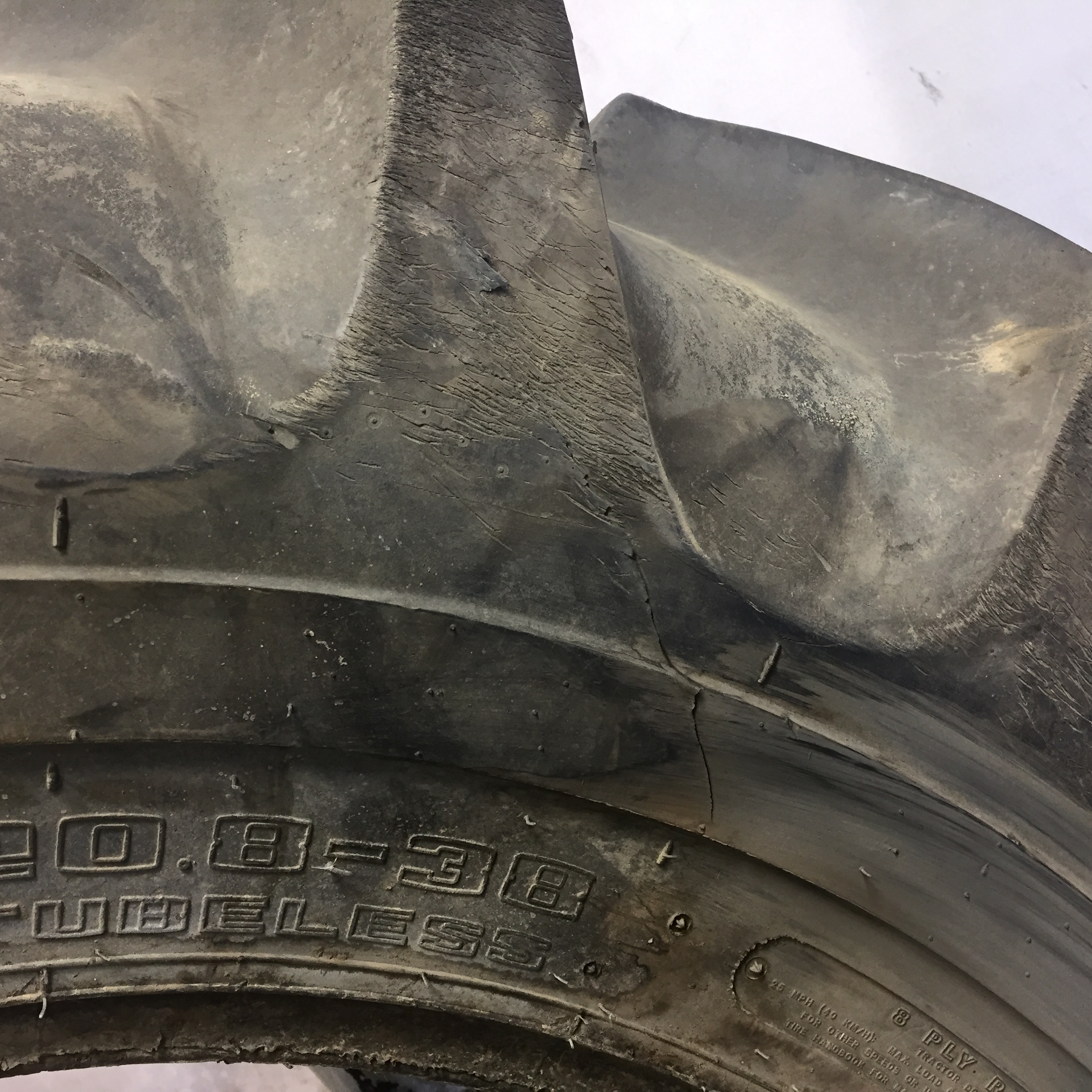 20.8/-38 Goodyear Farm Special Sure Grip TD8 R-2 Tire 008158