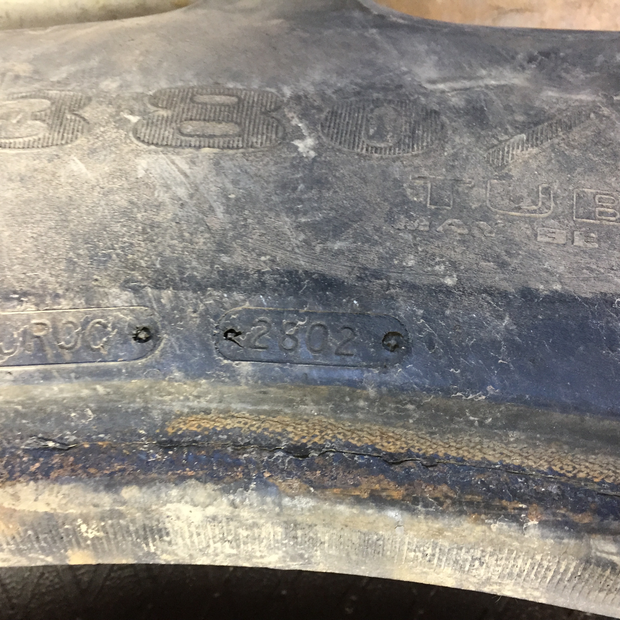 380/90R46 Goodyear Farm DT800 Optitrac R-1W Tire 008159