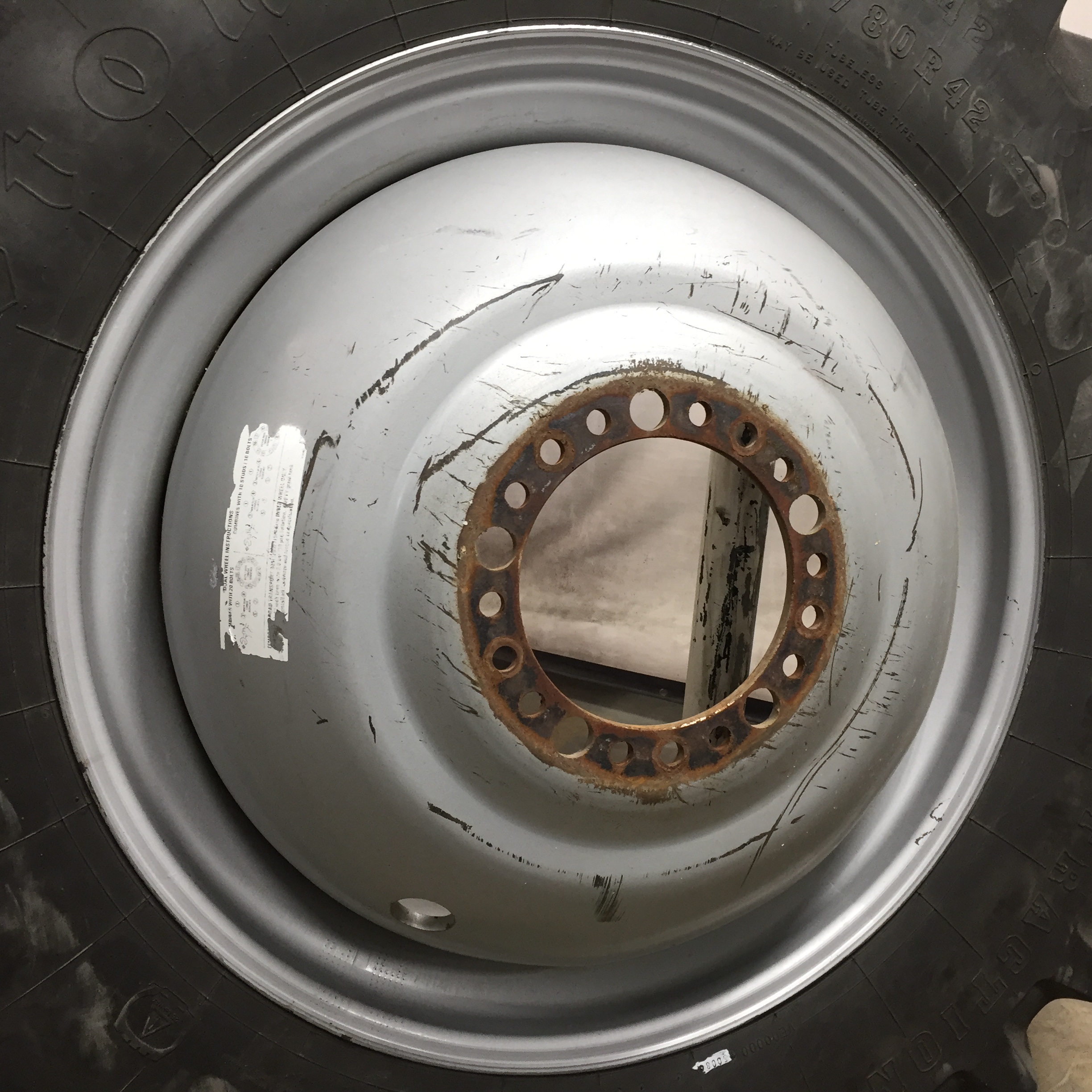 42''D x 16''W Dolly Dual Wheel WT008782