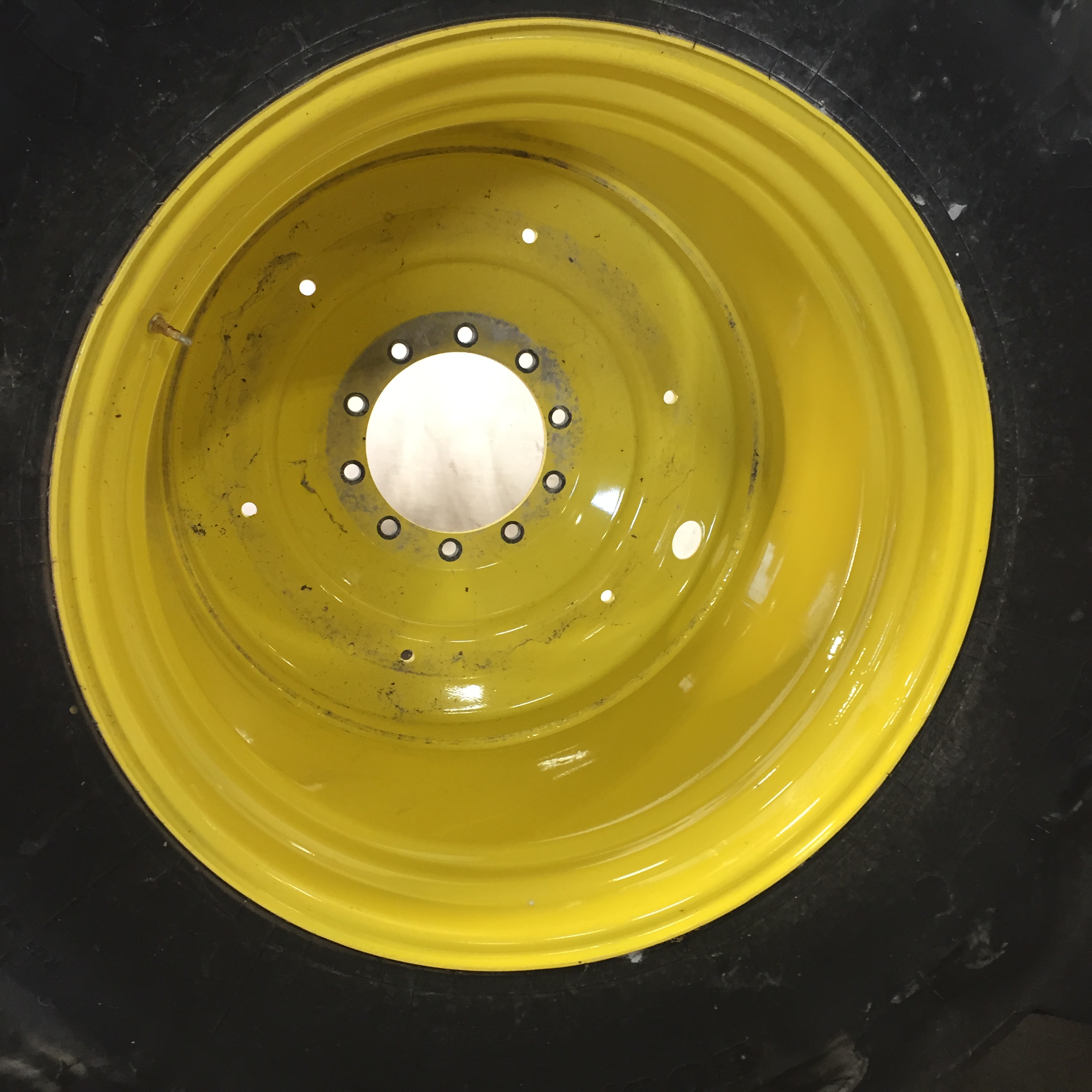 38''D x 27''W Formed Plate W/Weight Holes Wheel WT008826