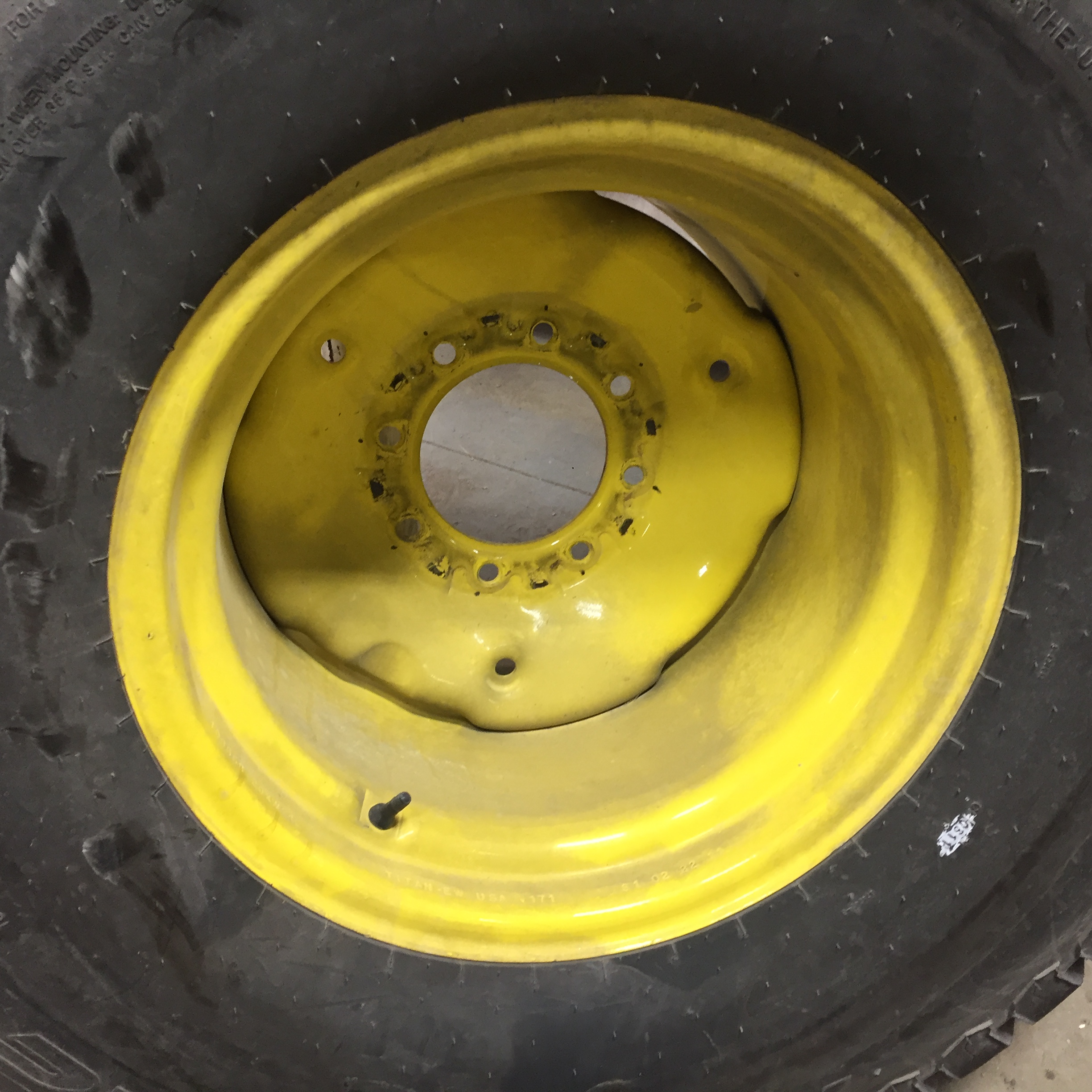 20''D x 14''W Formed Plate Wheel WT008844