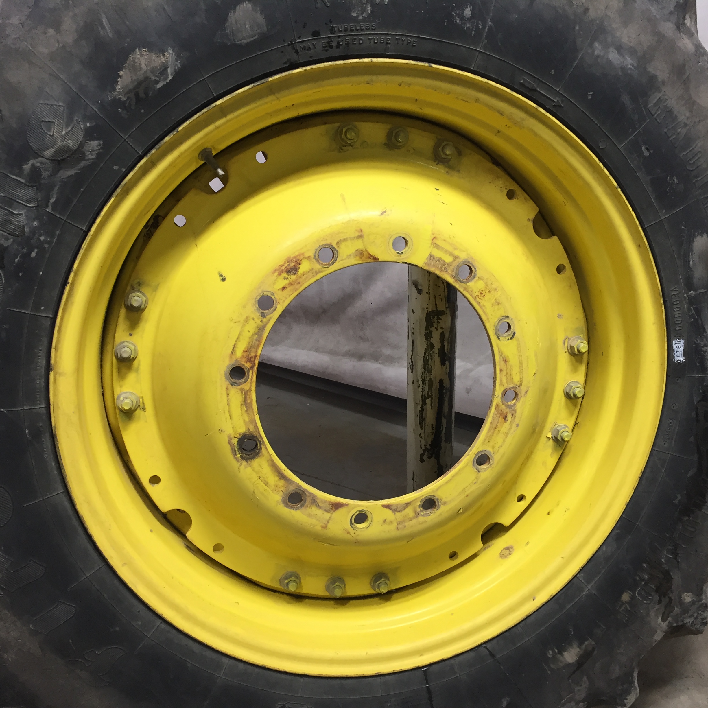 34''D x 15''W Waffle Wheel (Groups of 3 bolts) Wheel WT008847RIM