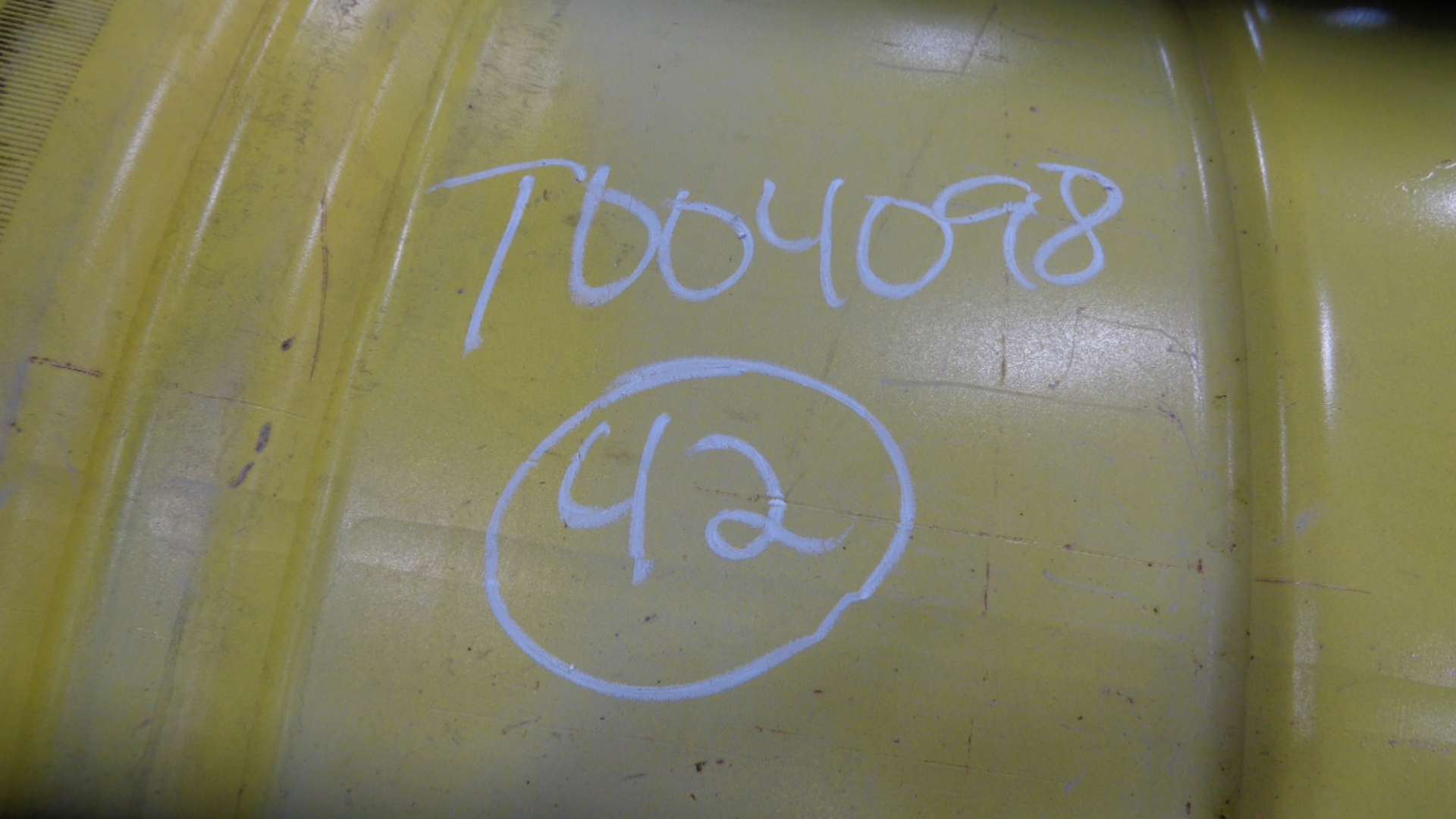 42''D x 25''W Formed Plate Wheel T004098