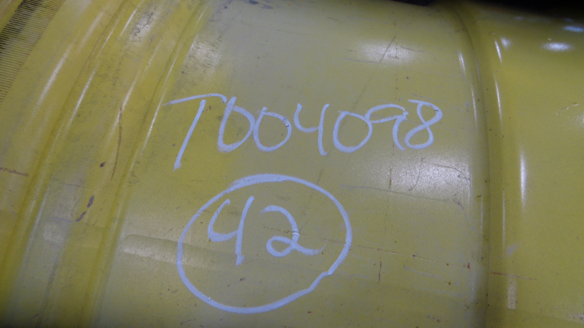 42''D x 25''W Formed Plate Wheel T004098