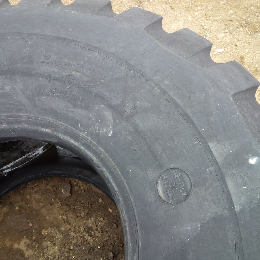 24.00/-20.5 Firestone Super Rock Grip E-3/L-3 Tire 001326-Z