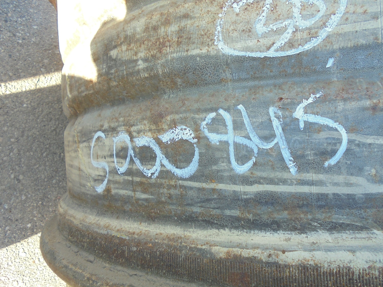 38''D x 18''W Double Bevel Ag Wheel S000845