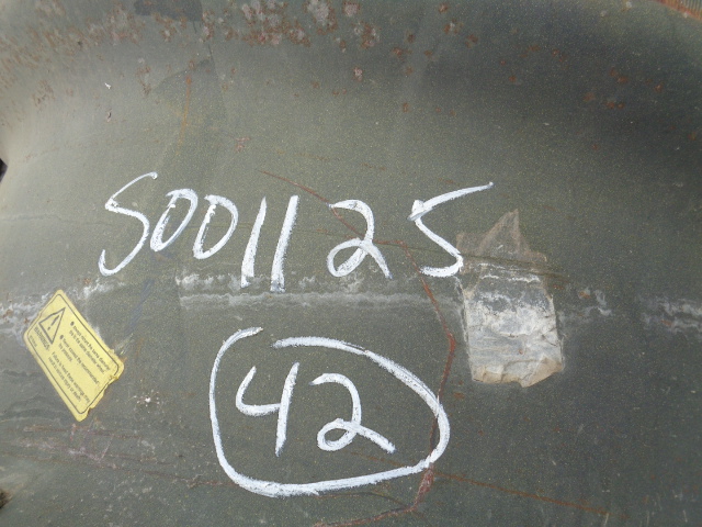 42''D x 16''W Dolly Dual Wheel S001125