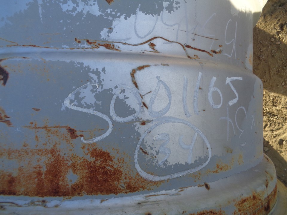 34''D x 20''W Formed Plate Wheel S001165