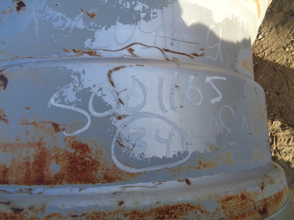 34''D x 20''W Formed Plate Wheel S001165