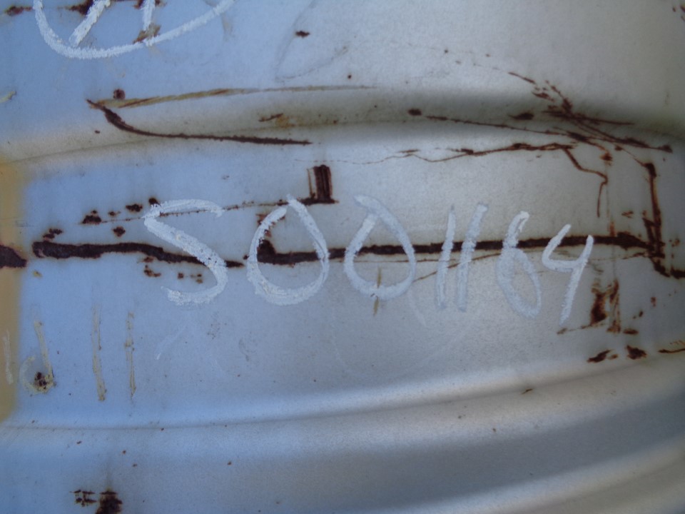 34''D x 20''W Formed Plate Wheel S001164