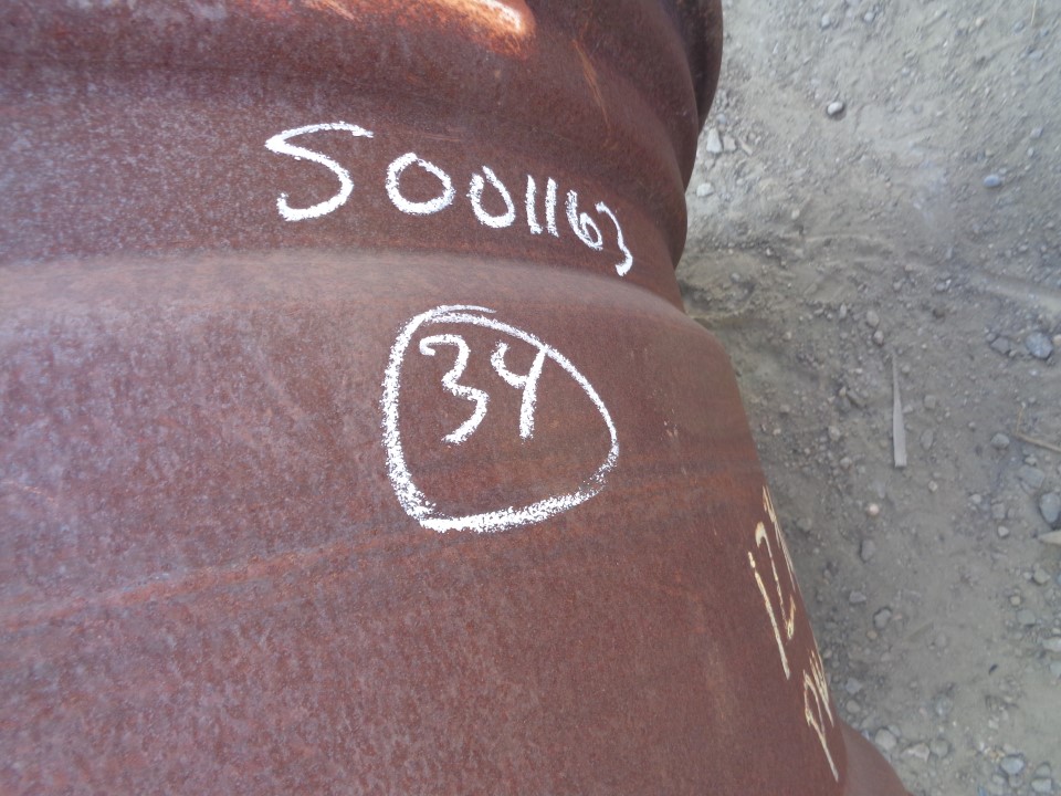 34''D x 20''W Formed Plate Wheel S001163