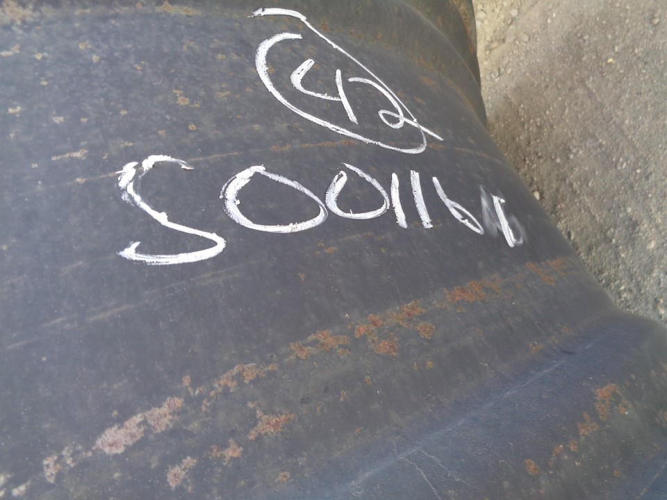 42''D x 18''W Formed Plate Wheel S001161