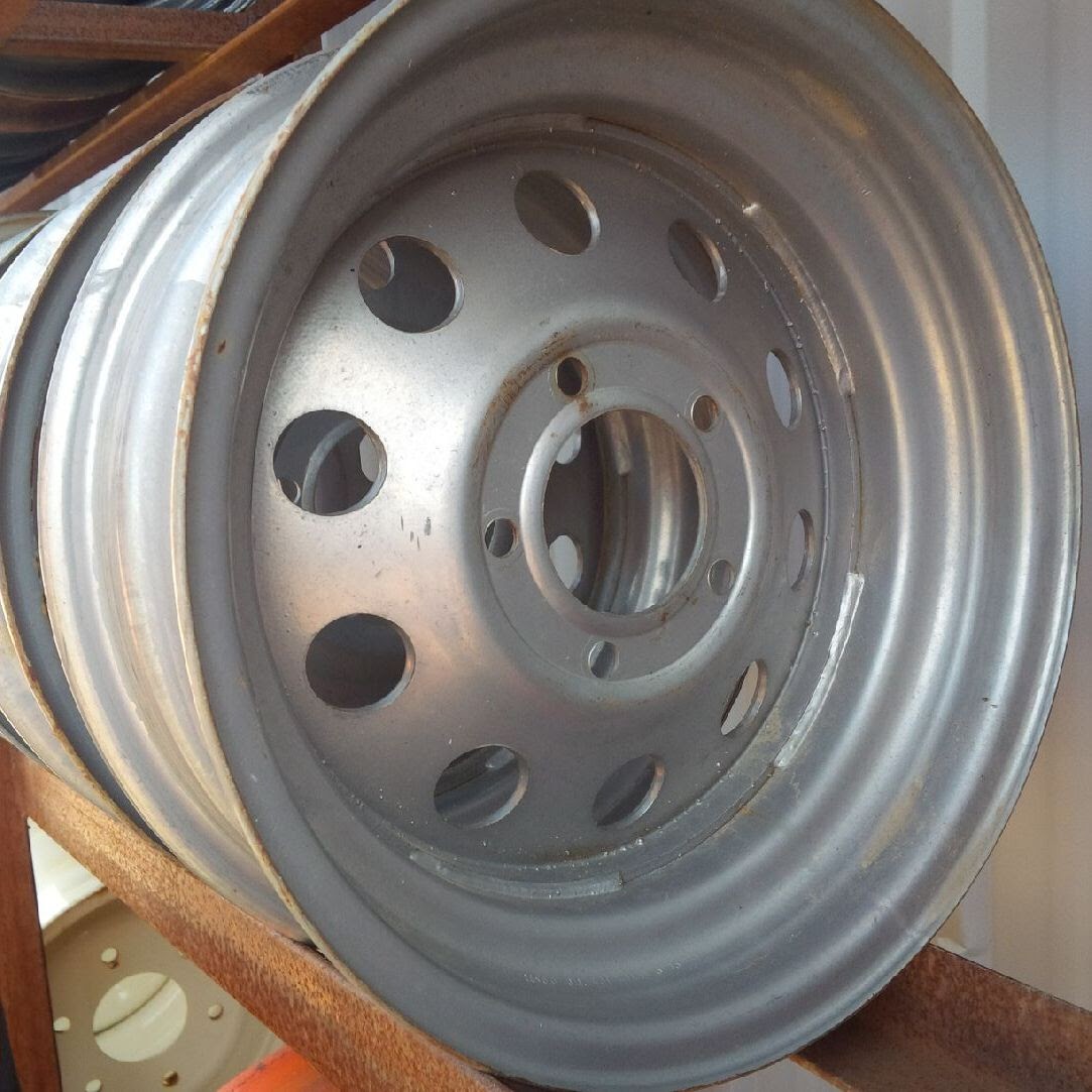 15''D x 5''W Stamped Plate Wheel 003732-Z
