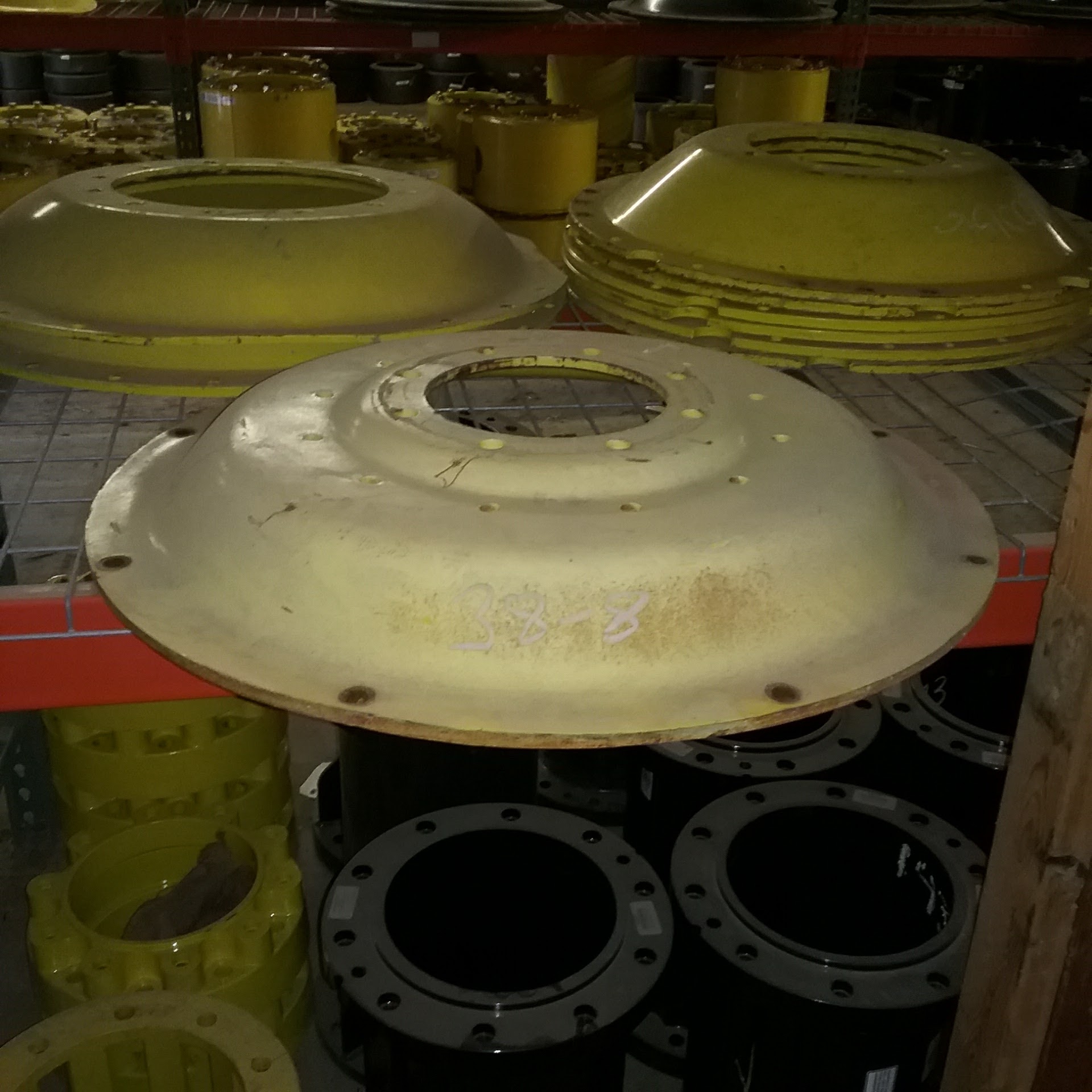 38'' Rim with Clamp/Loop Style Rim Center 38-8